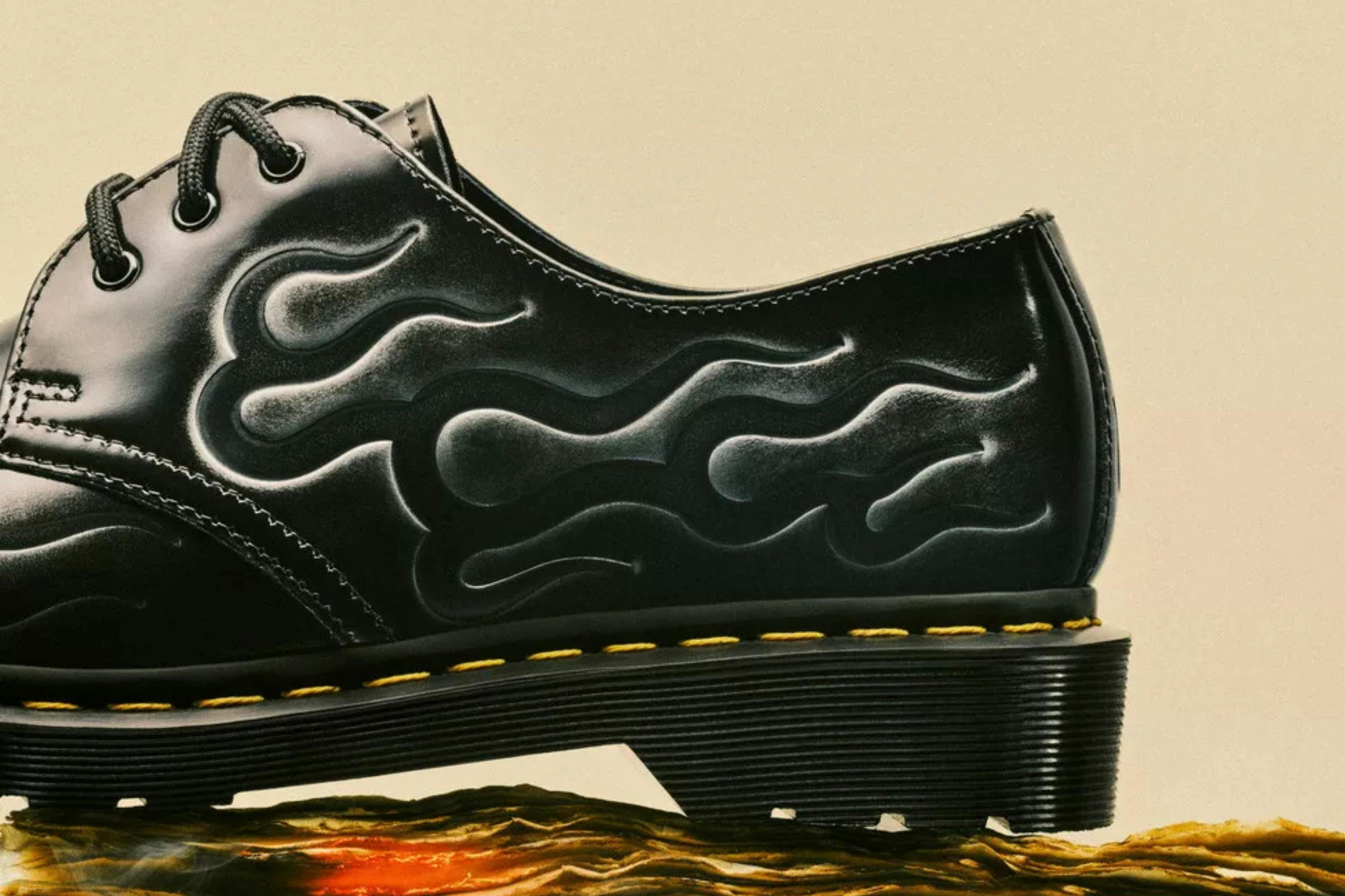 Dr. Martens Flame Shoes