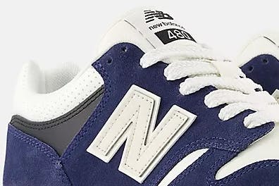 New Balance Numeric 480 Navy and Sea Salt