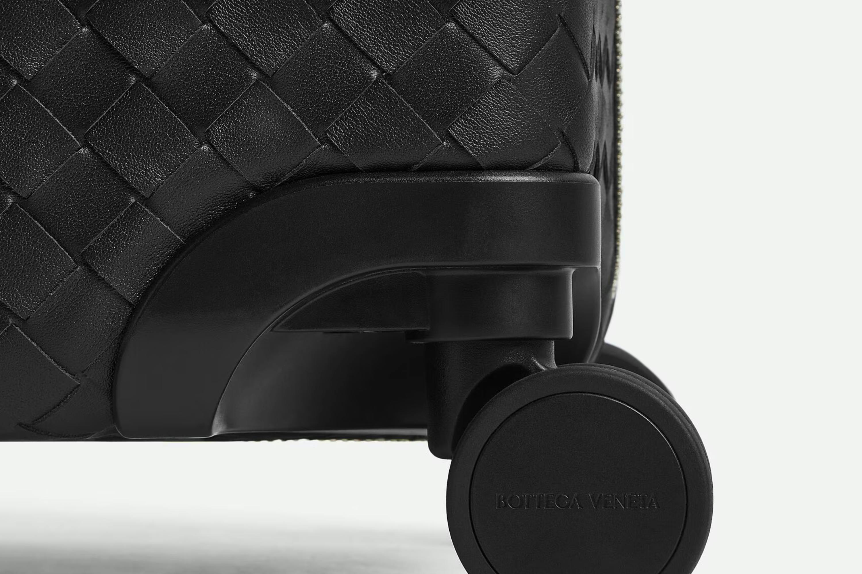 Bottega Veneta, Black, Woven Suitcase, New Release, 10k suitcase