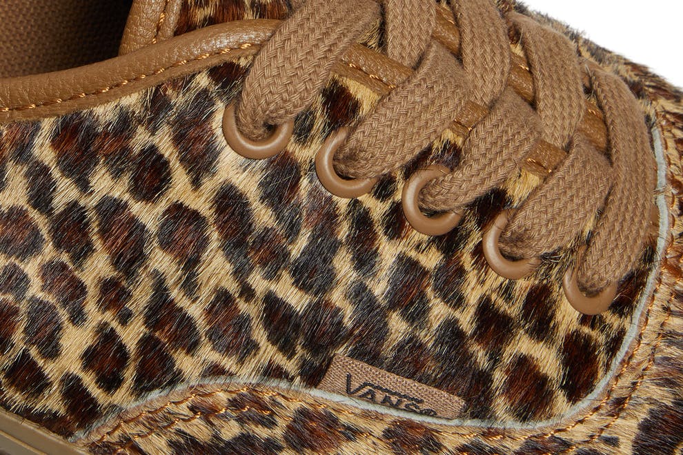 vans premium authentic leopard
