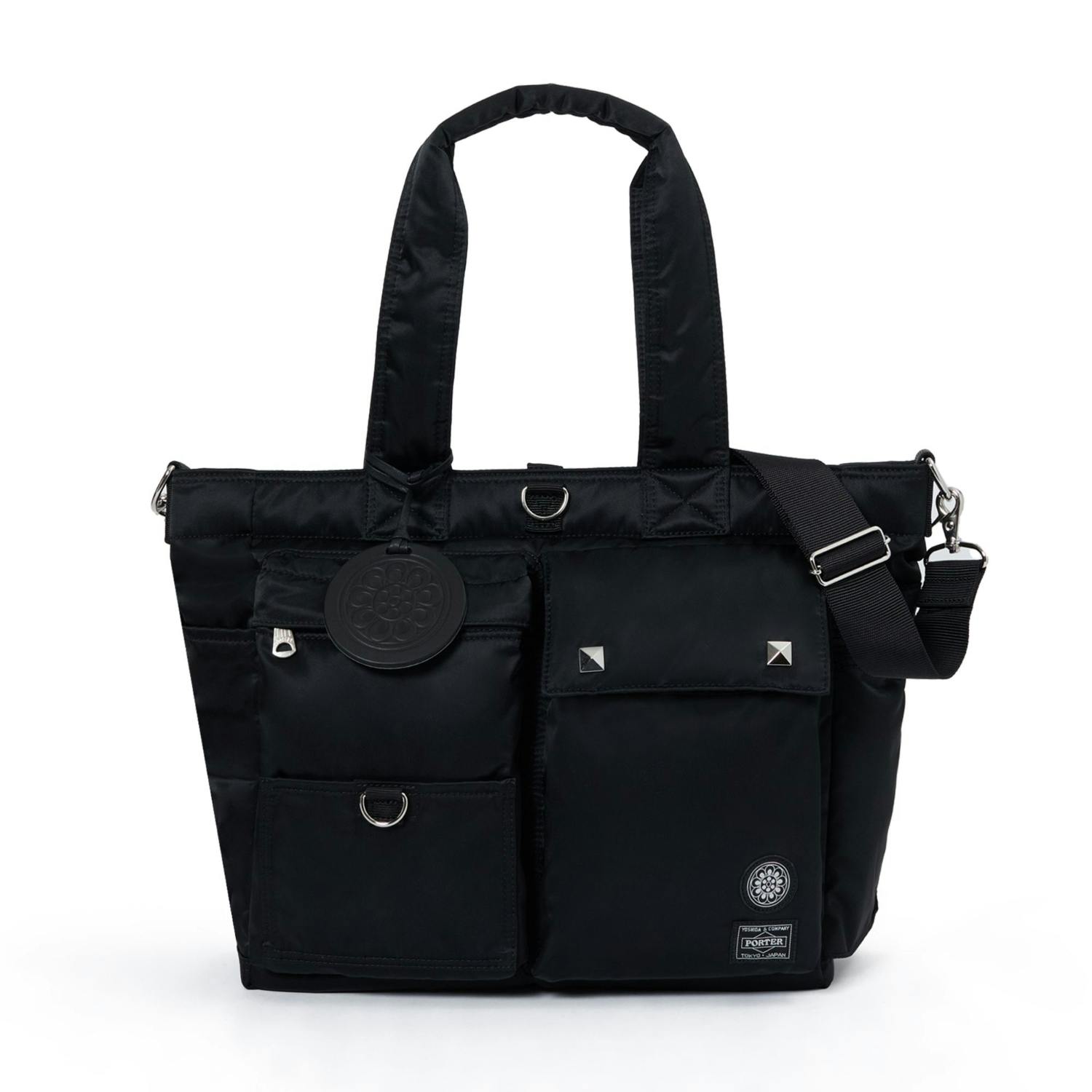 Yoshida & Co, PORTER x Komiyama two-way bag, Black book bag