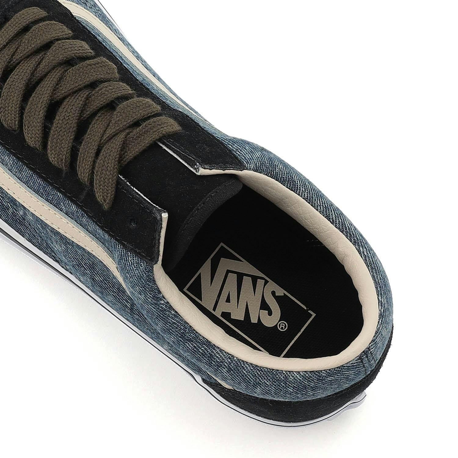 vans old skool denim navy
