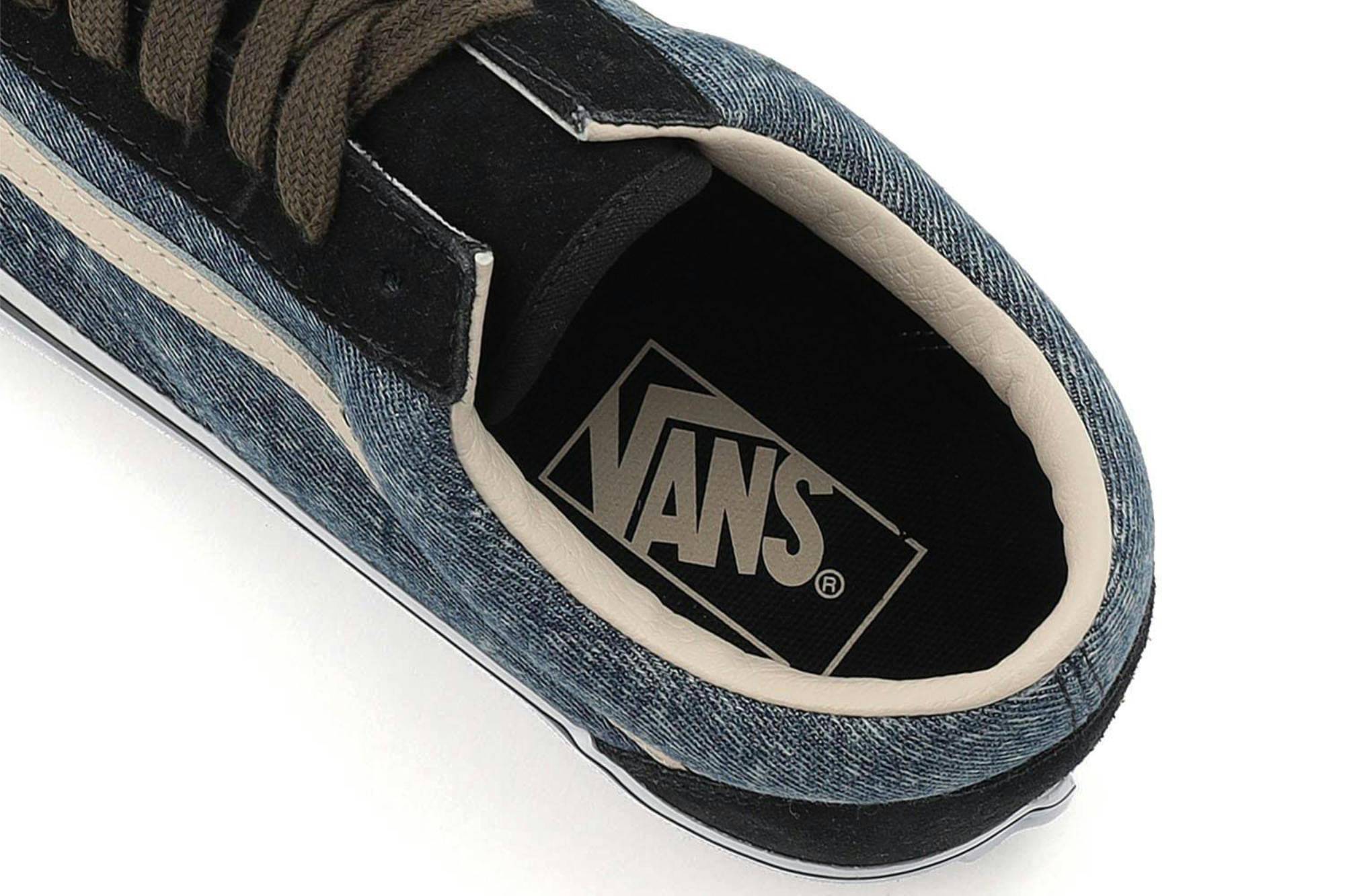 vans old skool denim navy