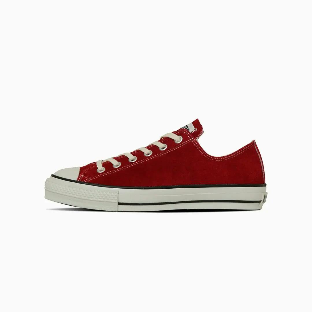 Converse All Star red suede