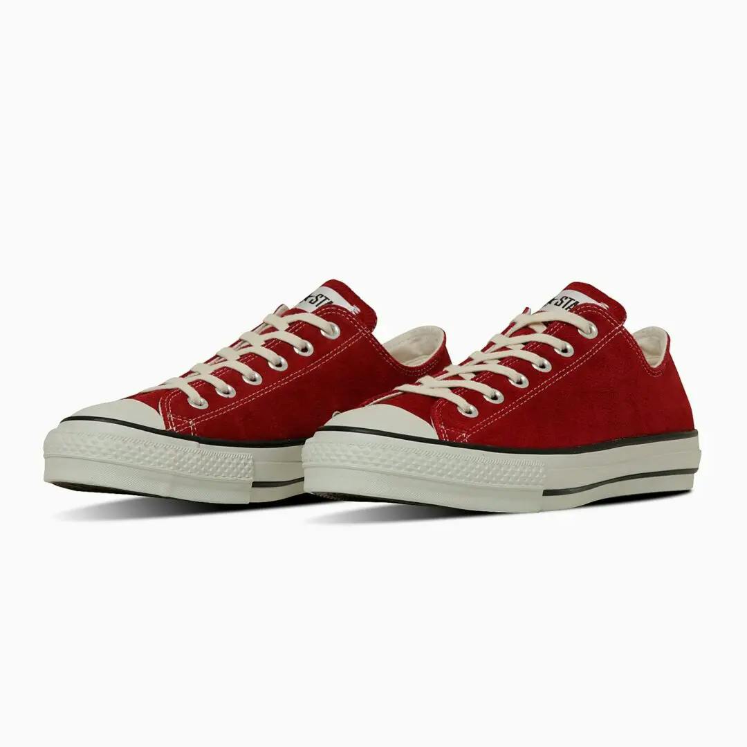 Converse All Star red suede