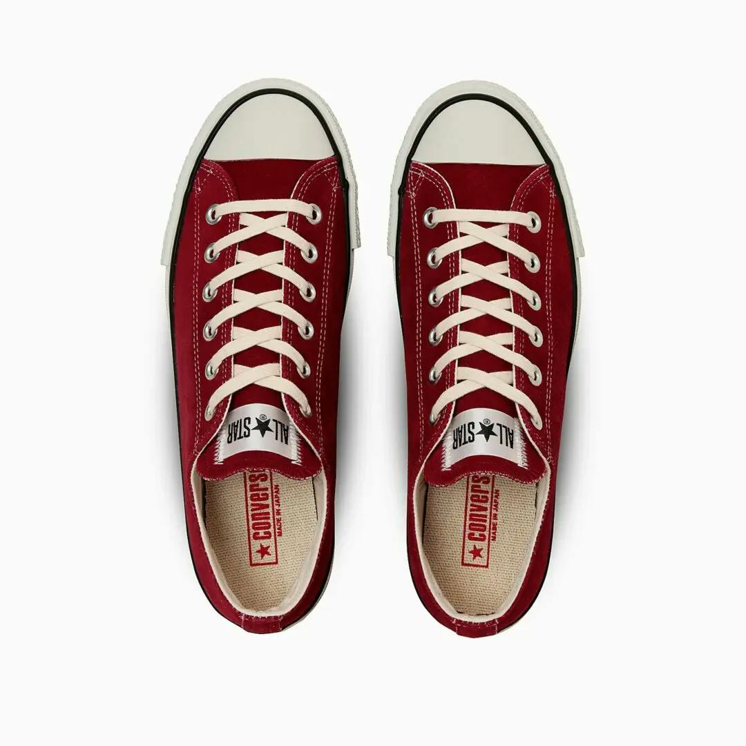 Converse All Star red suede