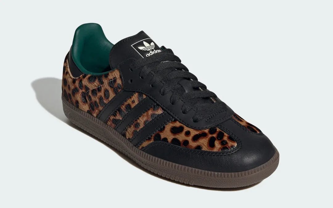 adidas Samba OG “Leopard Print”, gum sole sneakers, leopard sambas