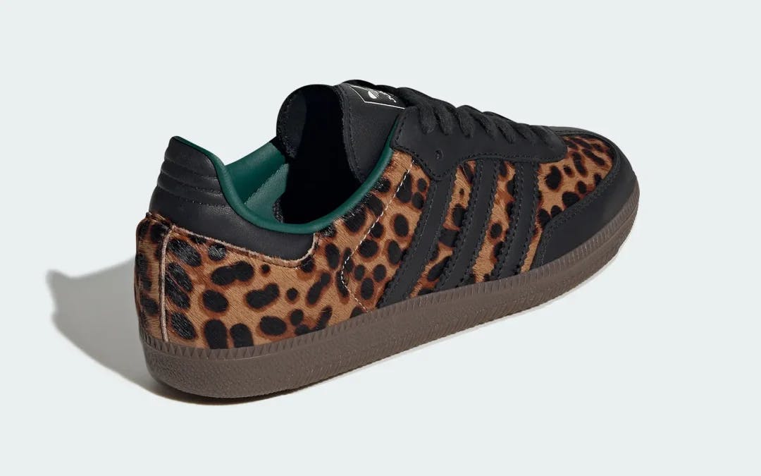 adidas Samba OG “Leopard Print”, gum sole sneakers, leopard sambas