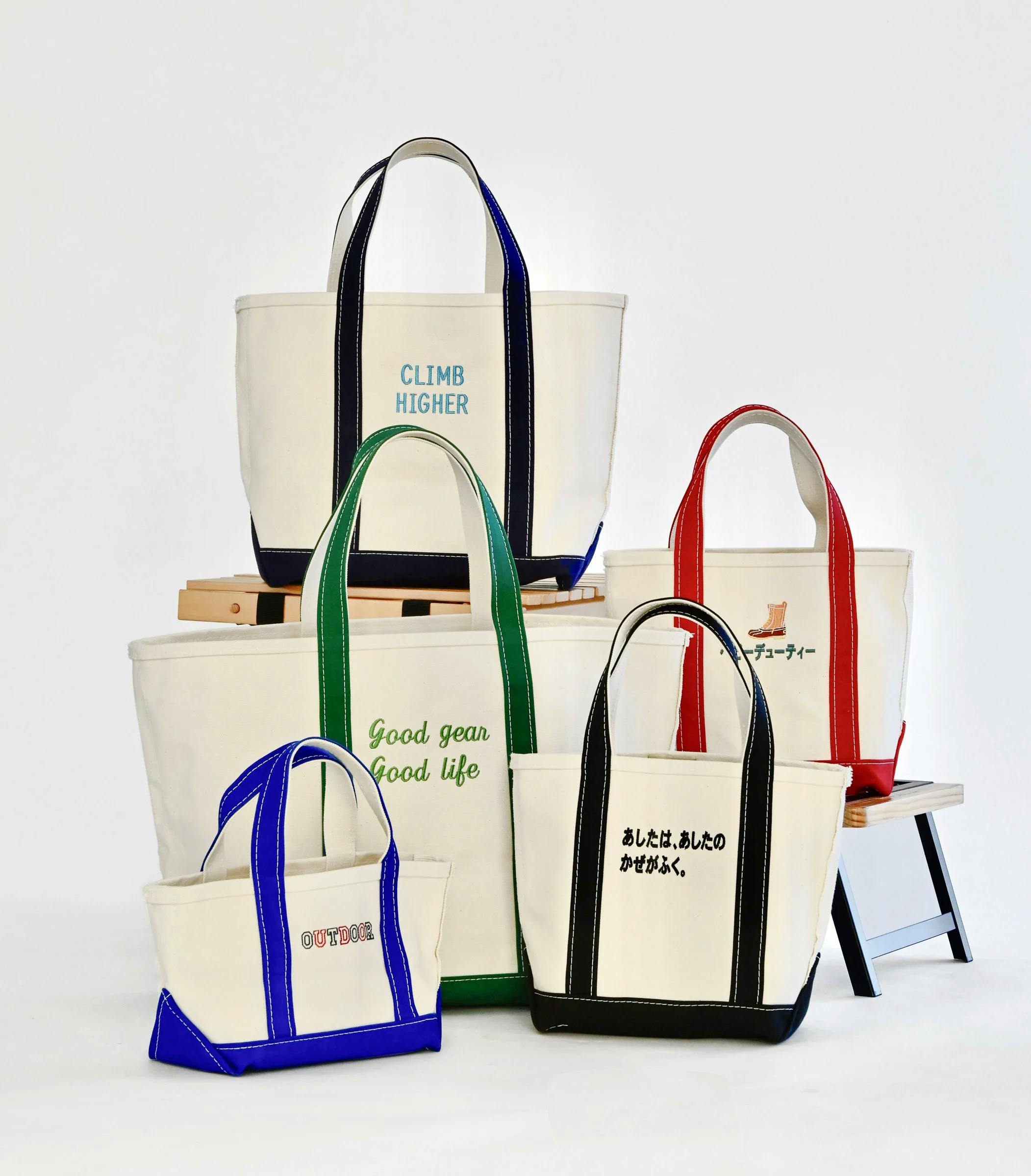 L.L.BEAN japan tote bag customization
