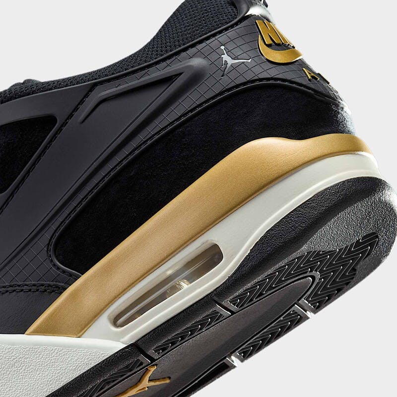 Nike Jordan 4 Skate sneaker gold and black