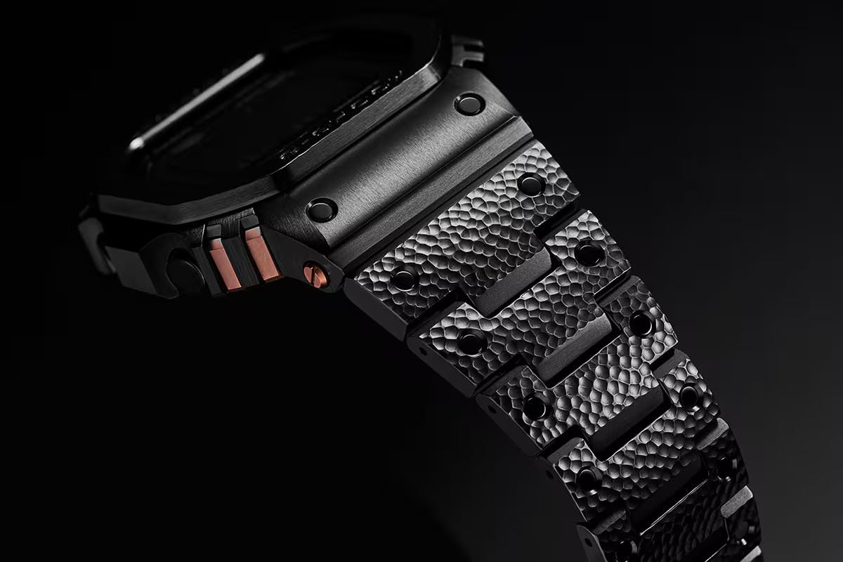 G-Shock MRG-B5000HT-1JR watch made by master tsuiki artisan Kazuya Watanabe. 