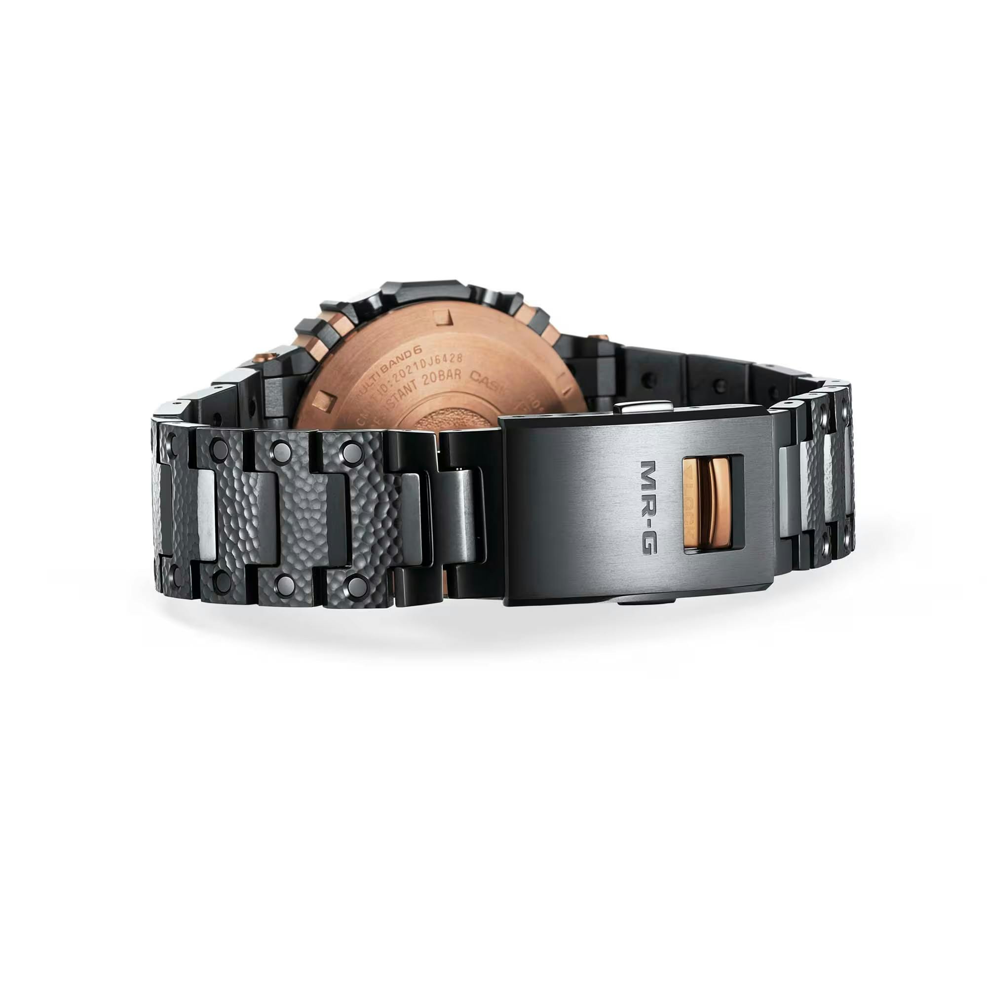 G-Shock MRG-B5000HT-1JR watch made by master tsuiki artisan Kazuya Watanabe. 