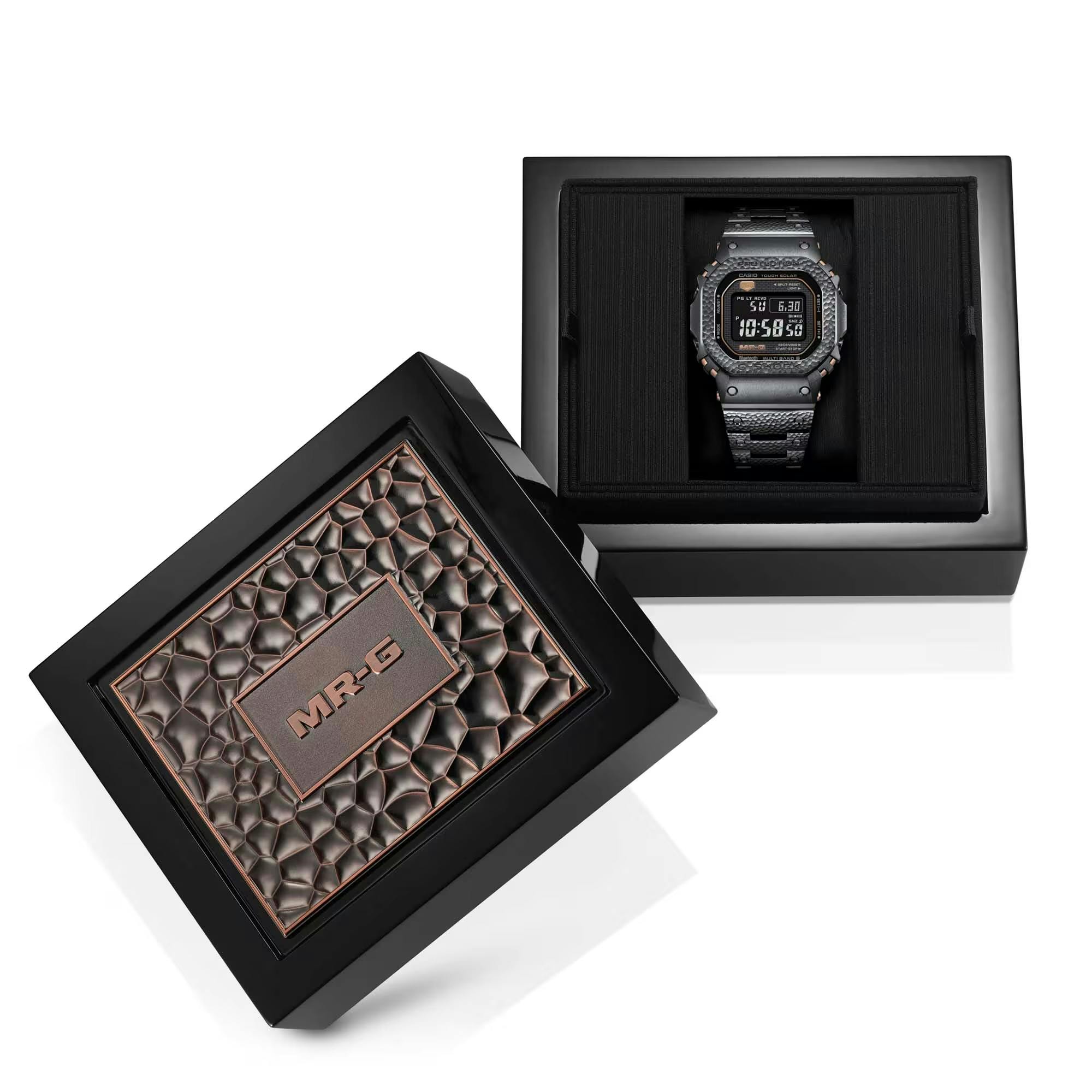 G-Shock MRG-B5000HT-1JR watch made by master tsuiki artisan Kazuya Watanabe. 