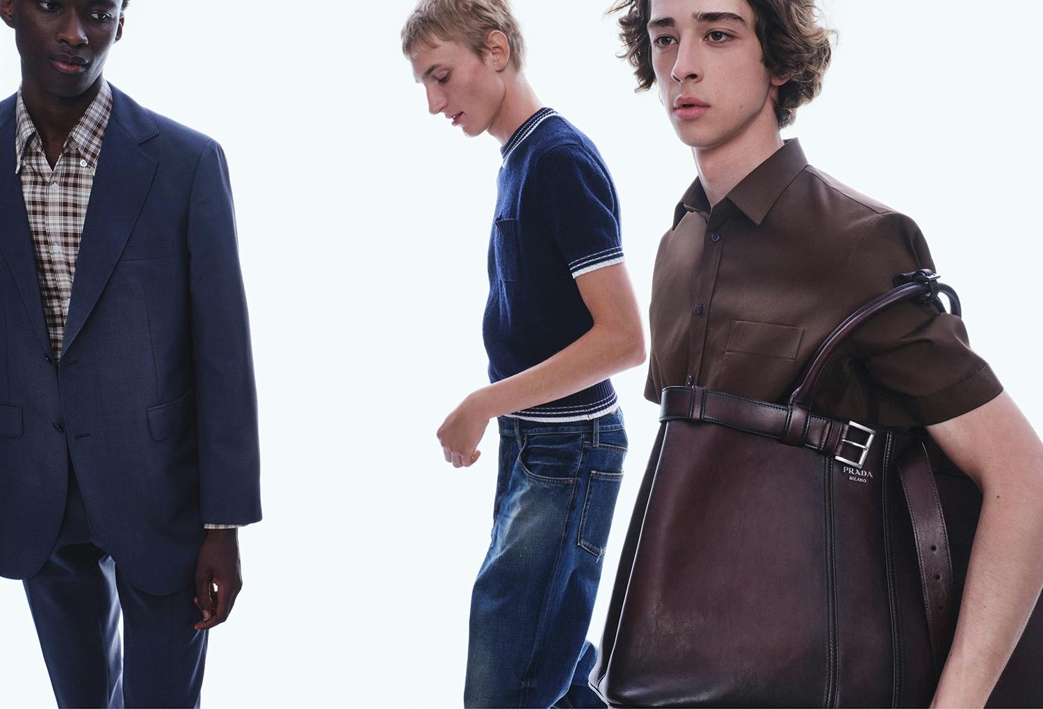 prada bag campaign fw25