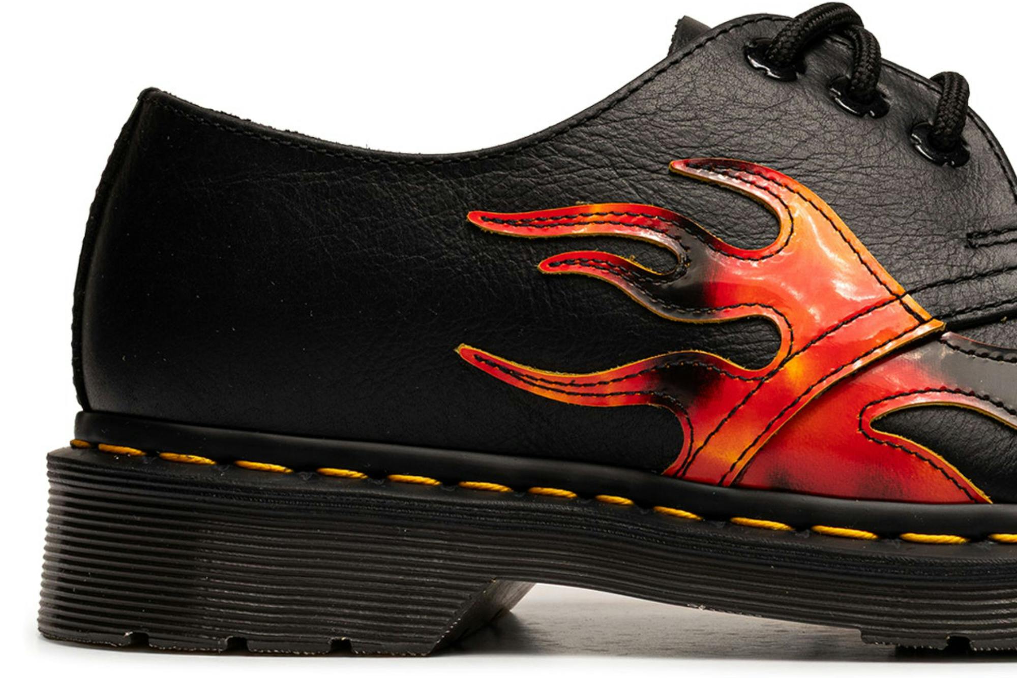 dr. martens flames shoes