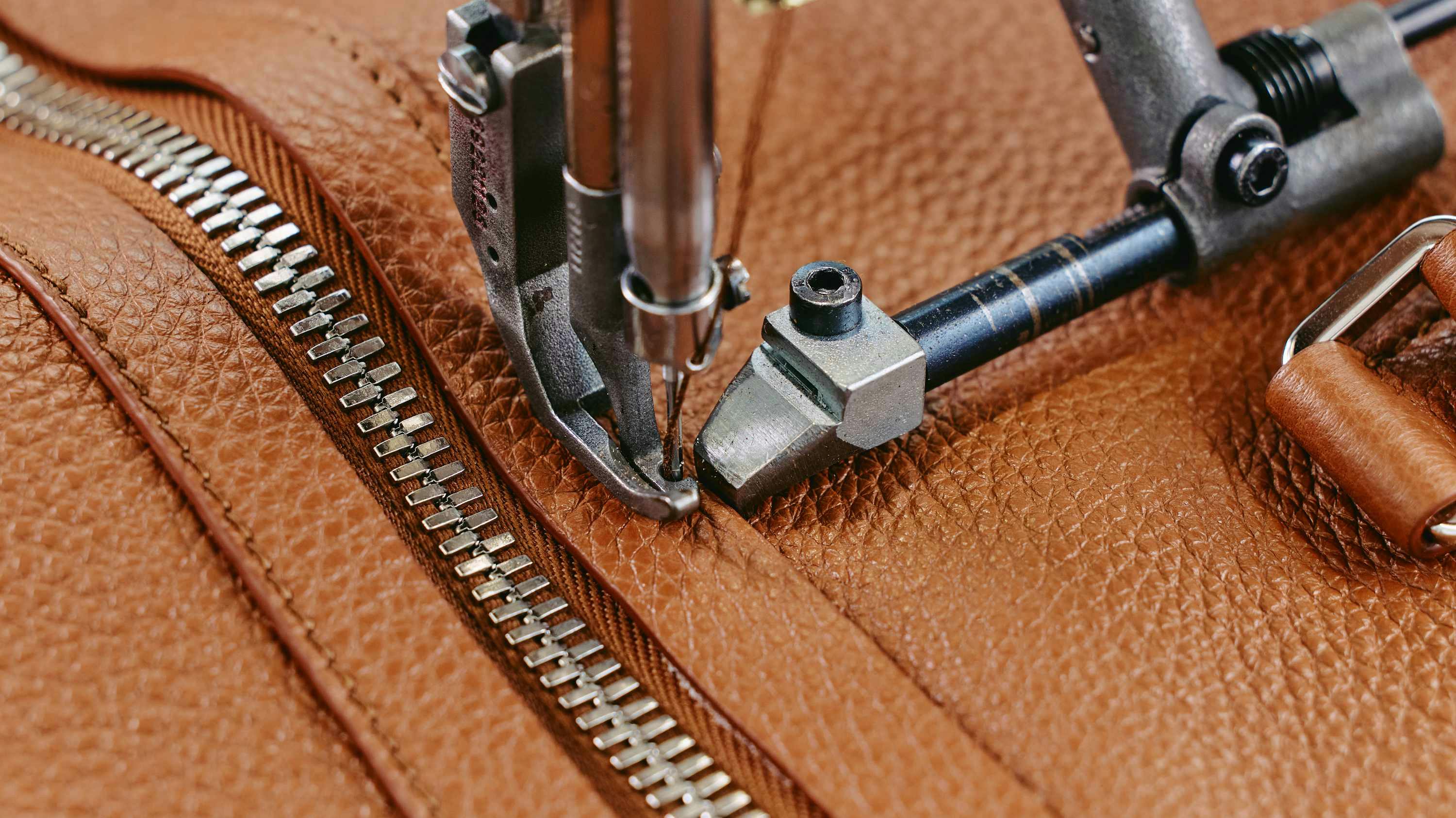 prada leather duffel bag making of photos factory