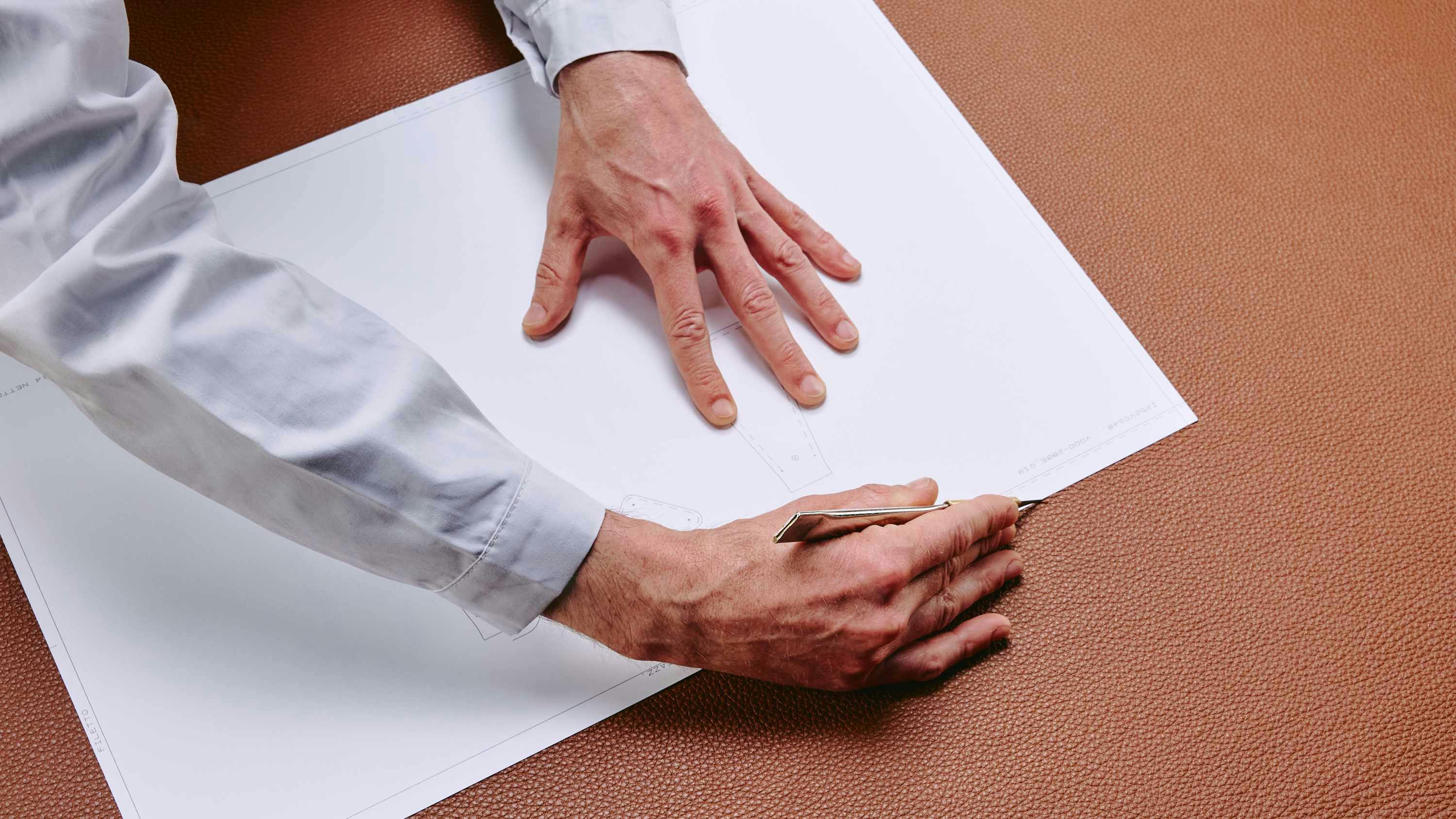 prada leather duffel bag making of photos factory
