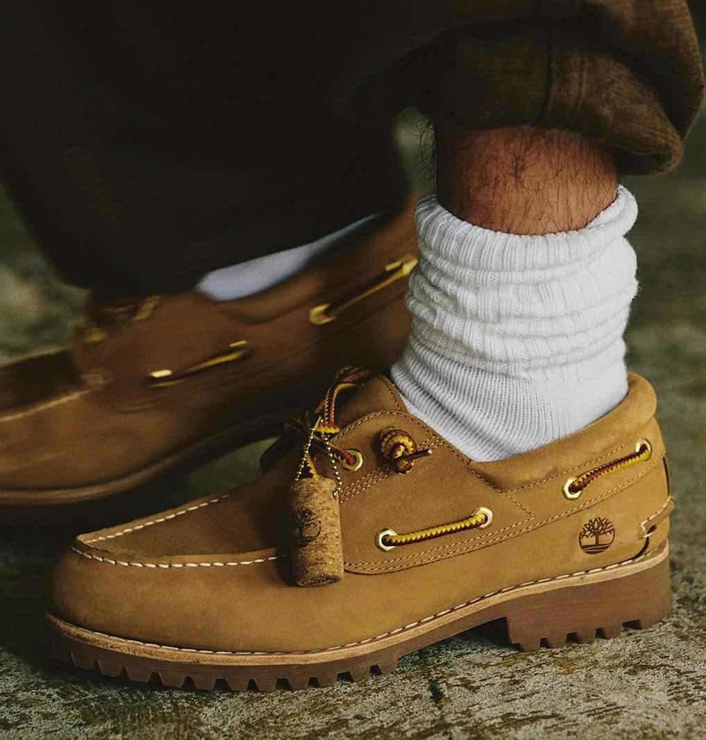 Timberland x andreMhoffwann boat shoe boot