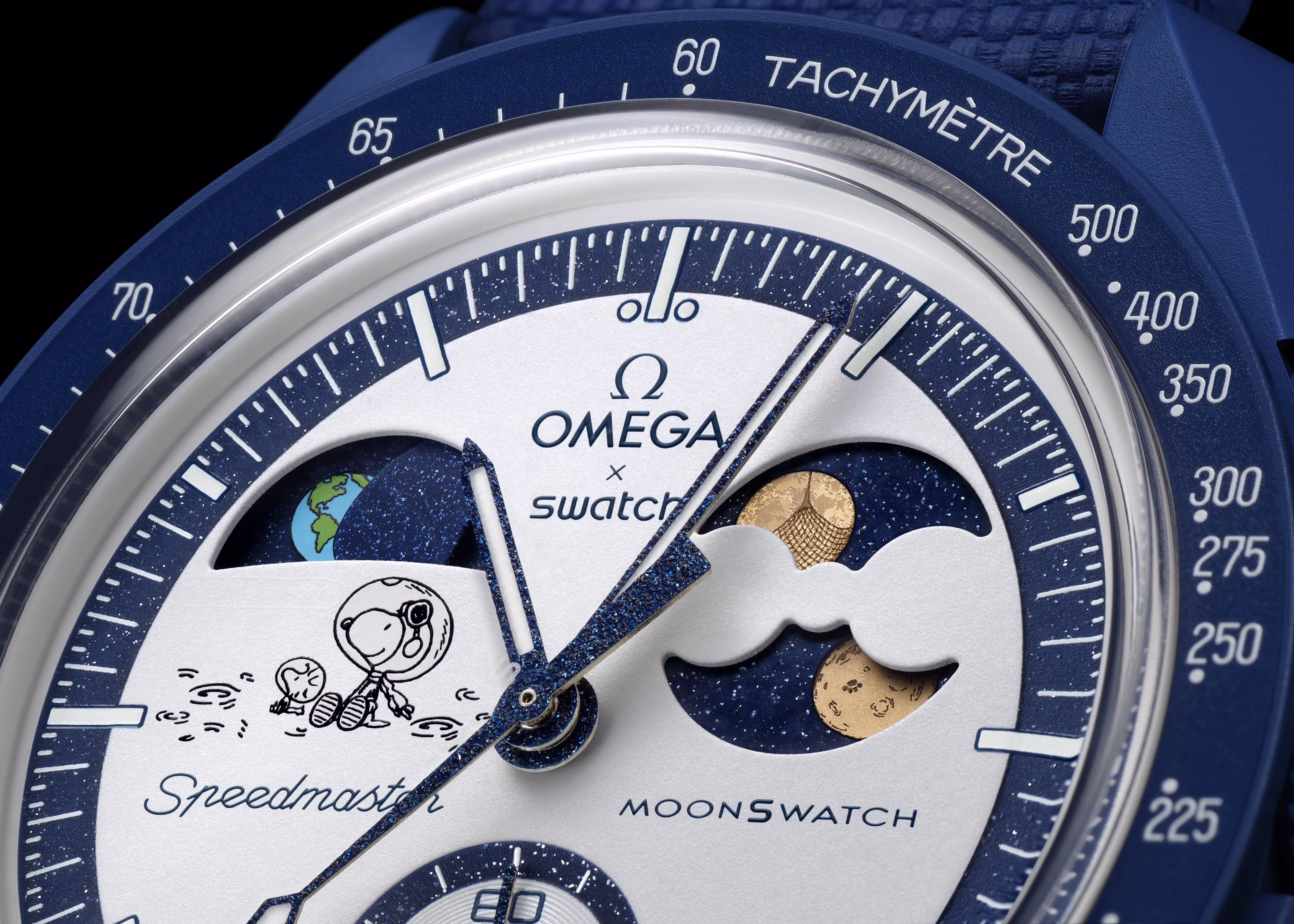 Omega MoonSwatch Mission to Earthphase – Moonshine Gold