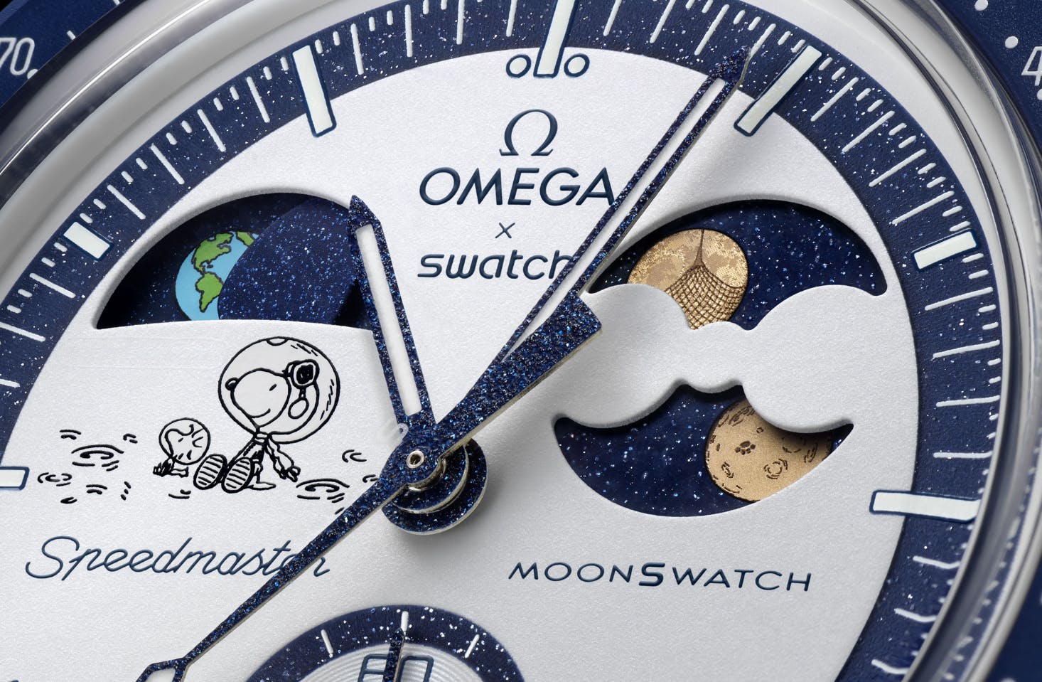 Omega MoonSwatch Mission to Earthphase – Moonshine Gold