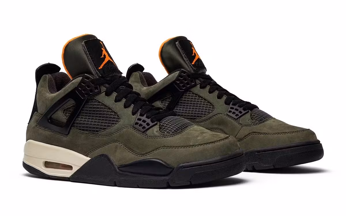undefeateed air jordan 4 sneaker