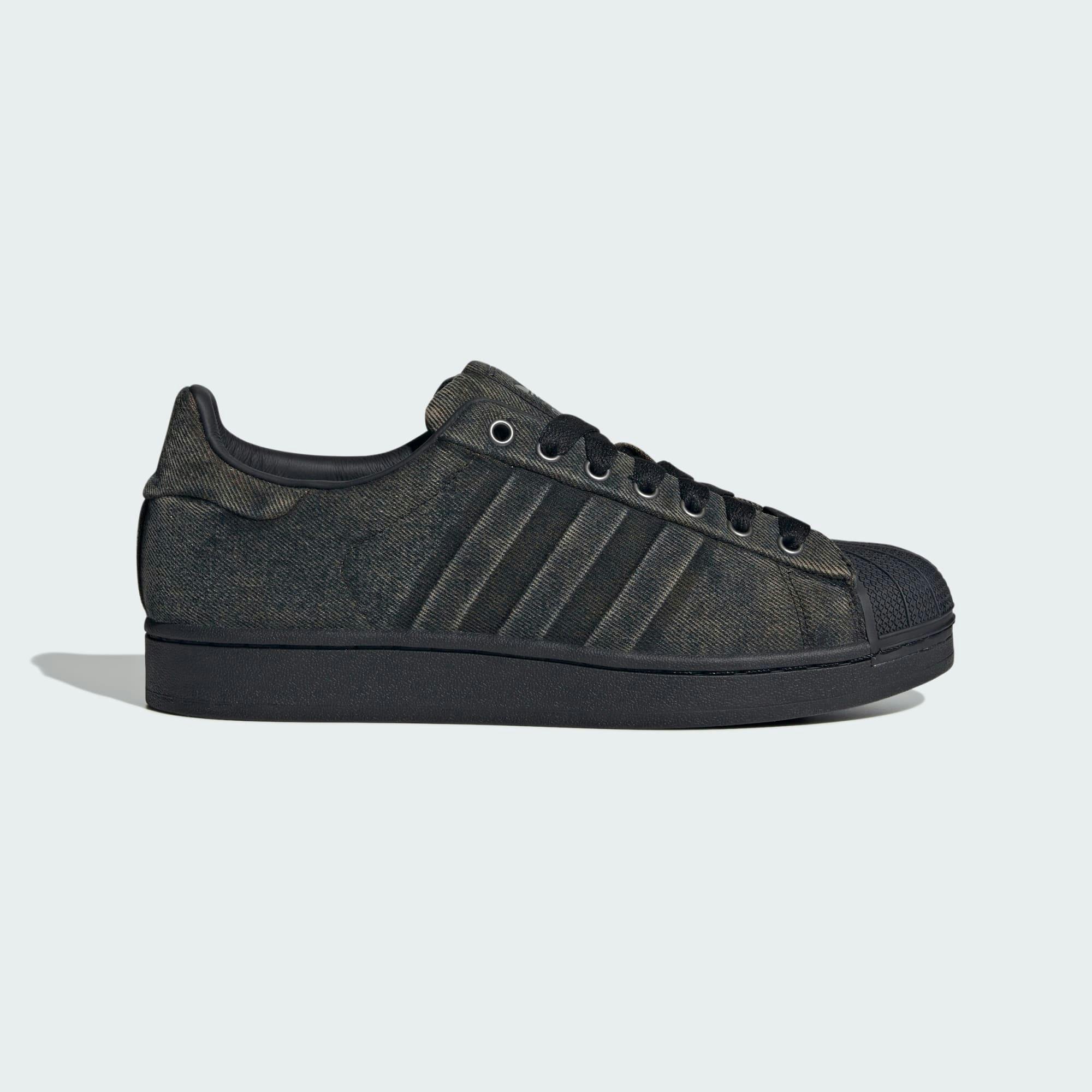 adidas superstar washed denim