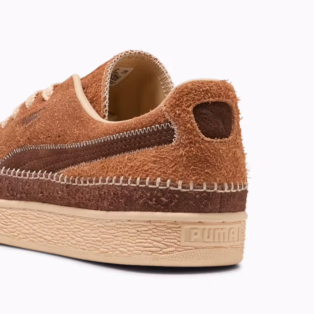 PUMA brown sneaker mocassin suede