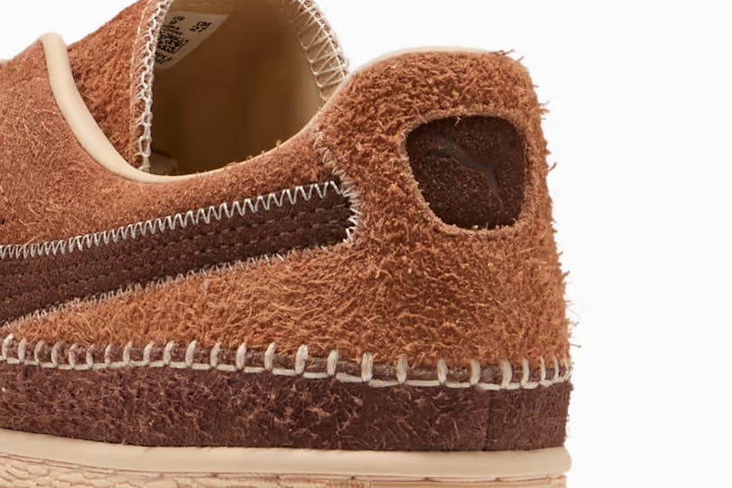 PUMA brown sneaker mocassin suede