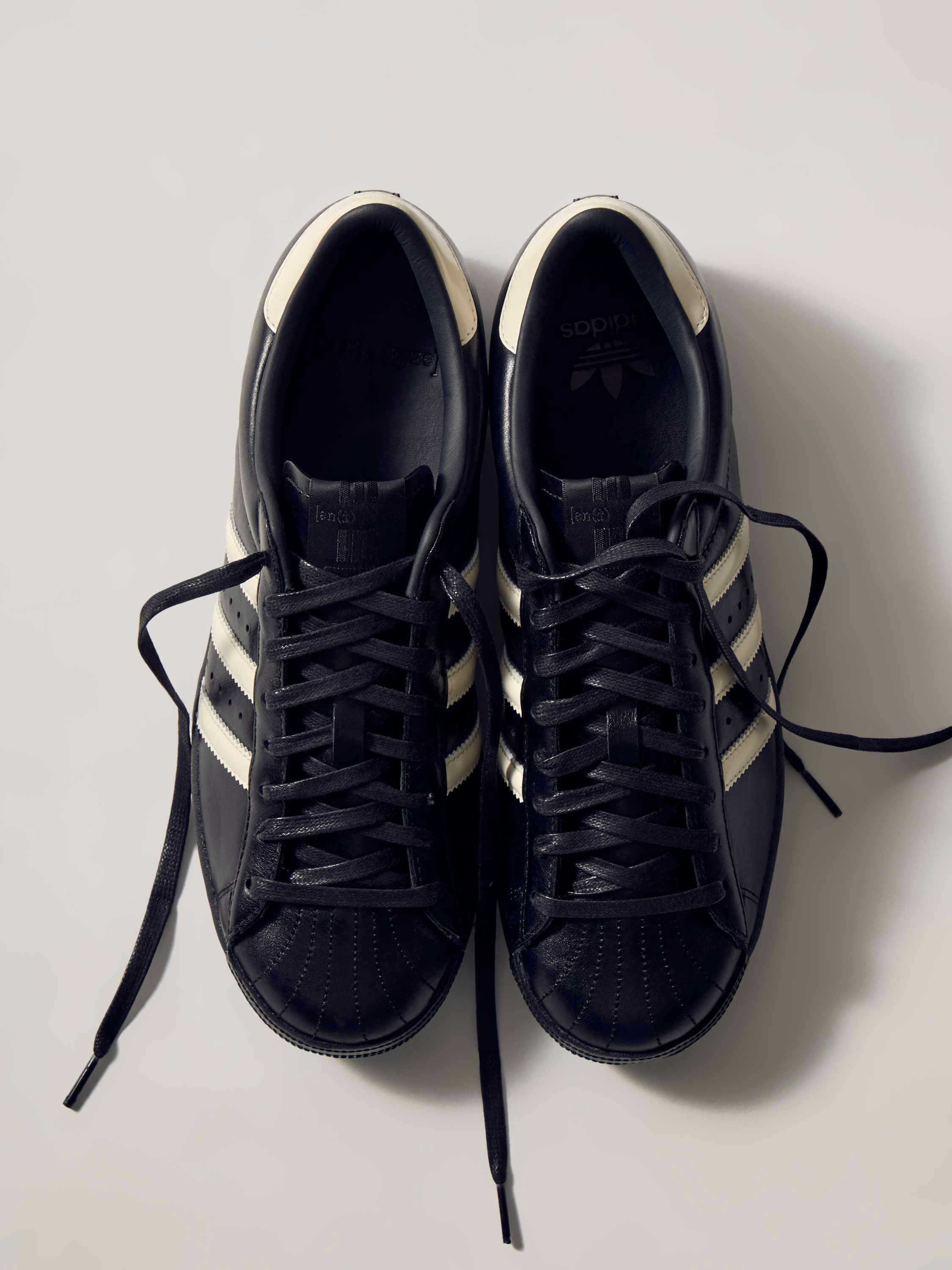 kith adidas superstar black tie sneaker collab ronnie fieg interview