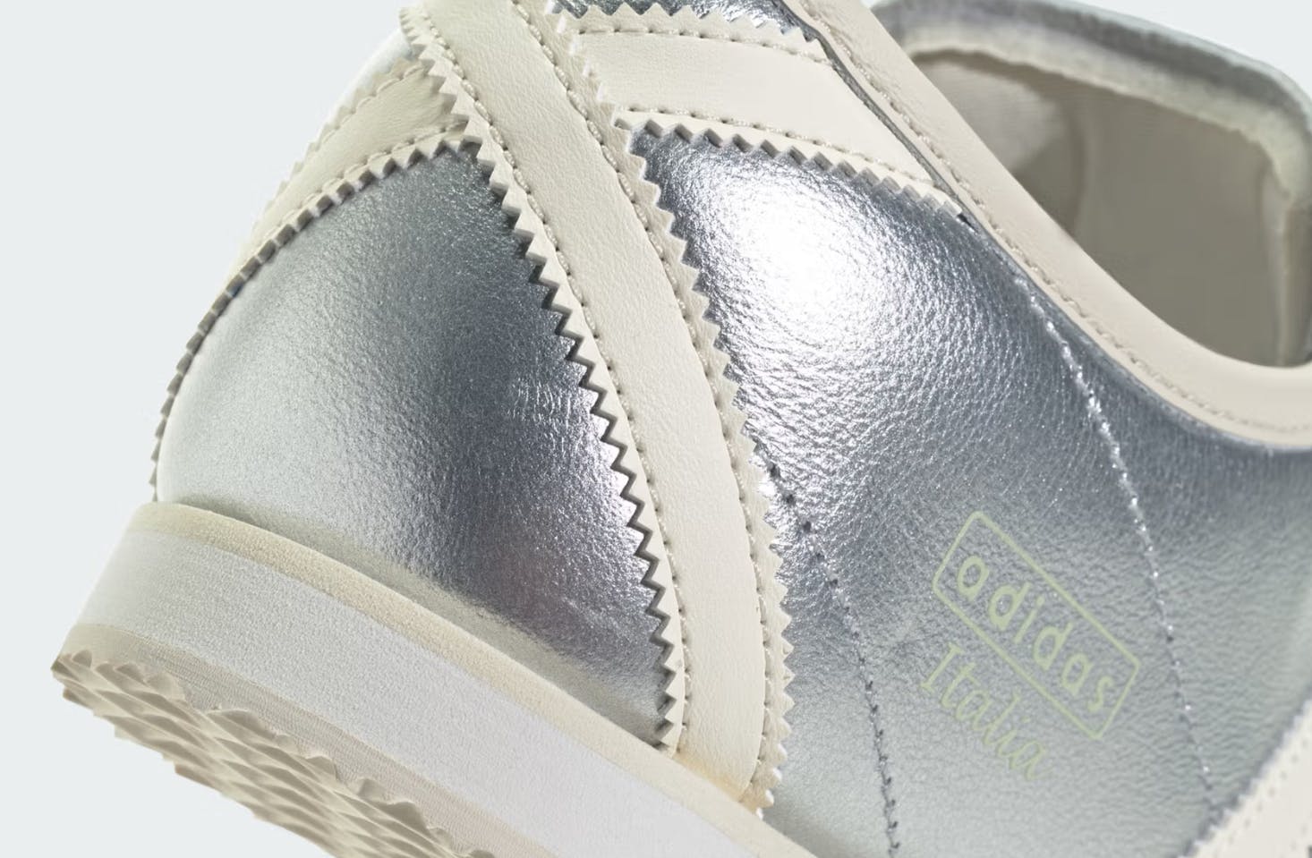 adidas sneakers, adidas Italia sneakers, silver adidas sneakers