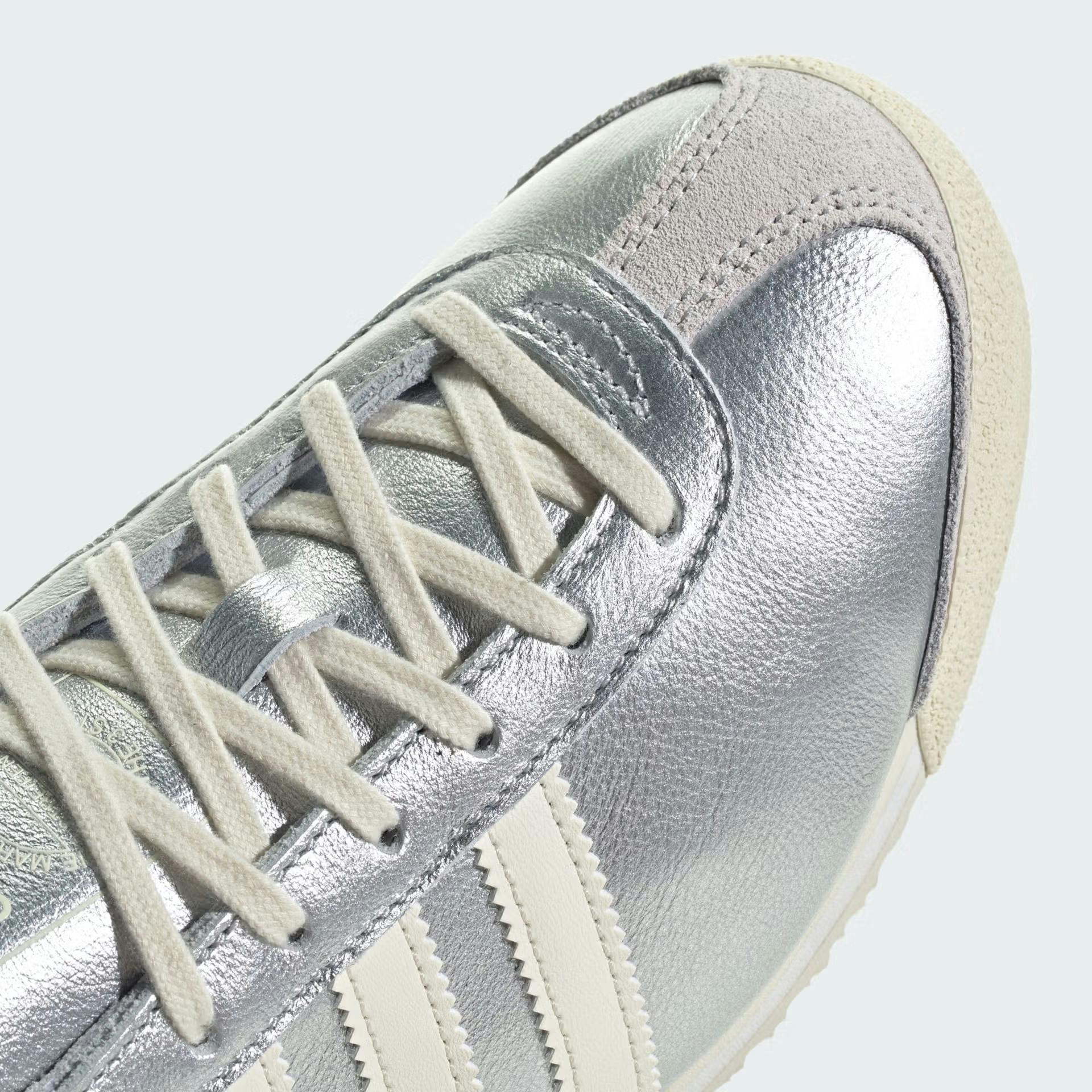 adidas sneakers, adidas Italia sneakers, silver adidas sneakers