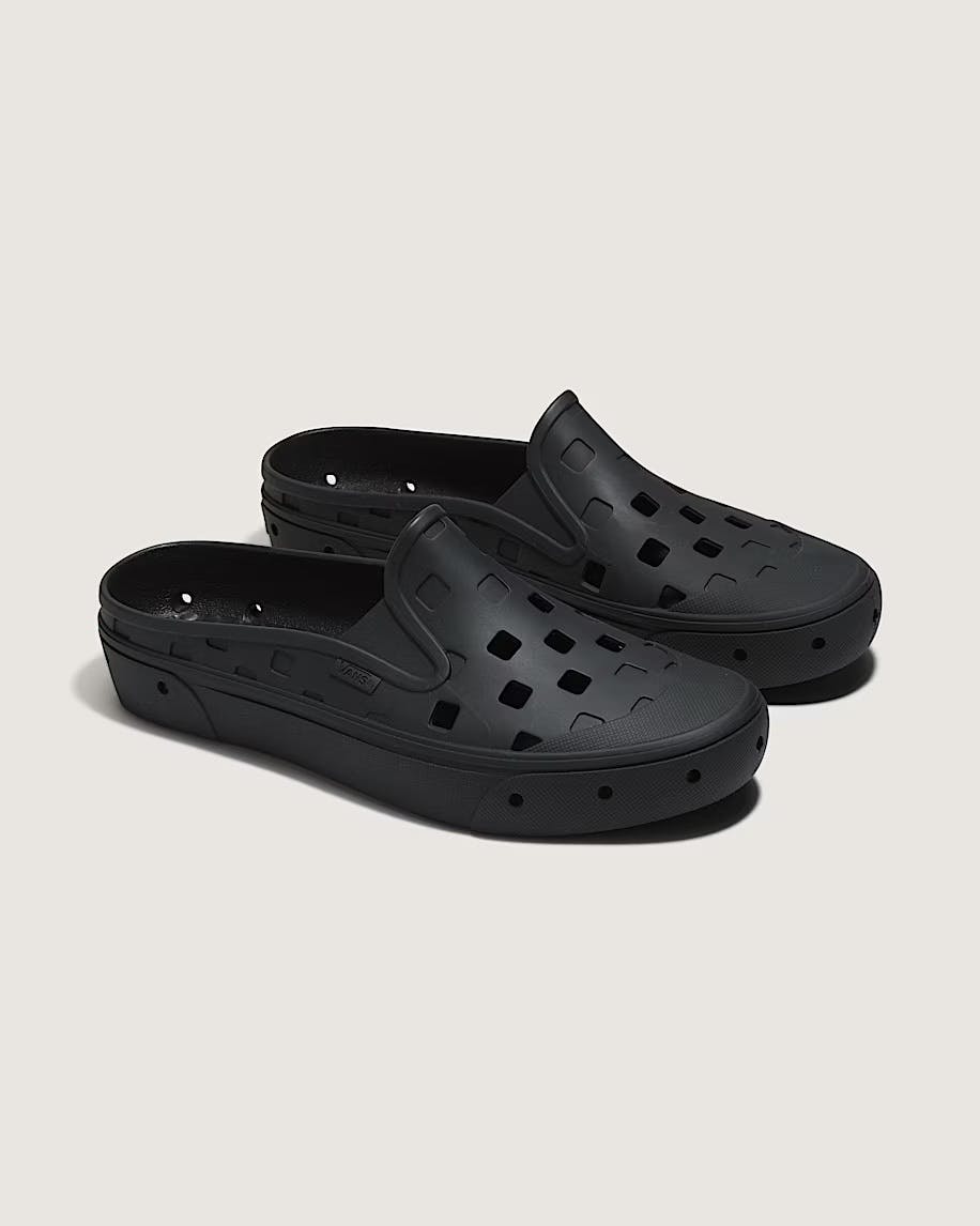 Vans slip on black mule