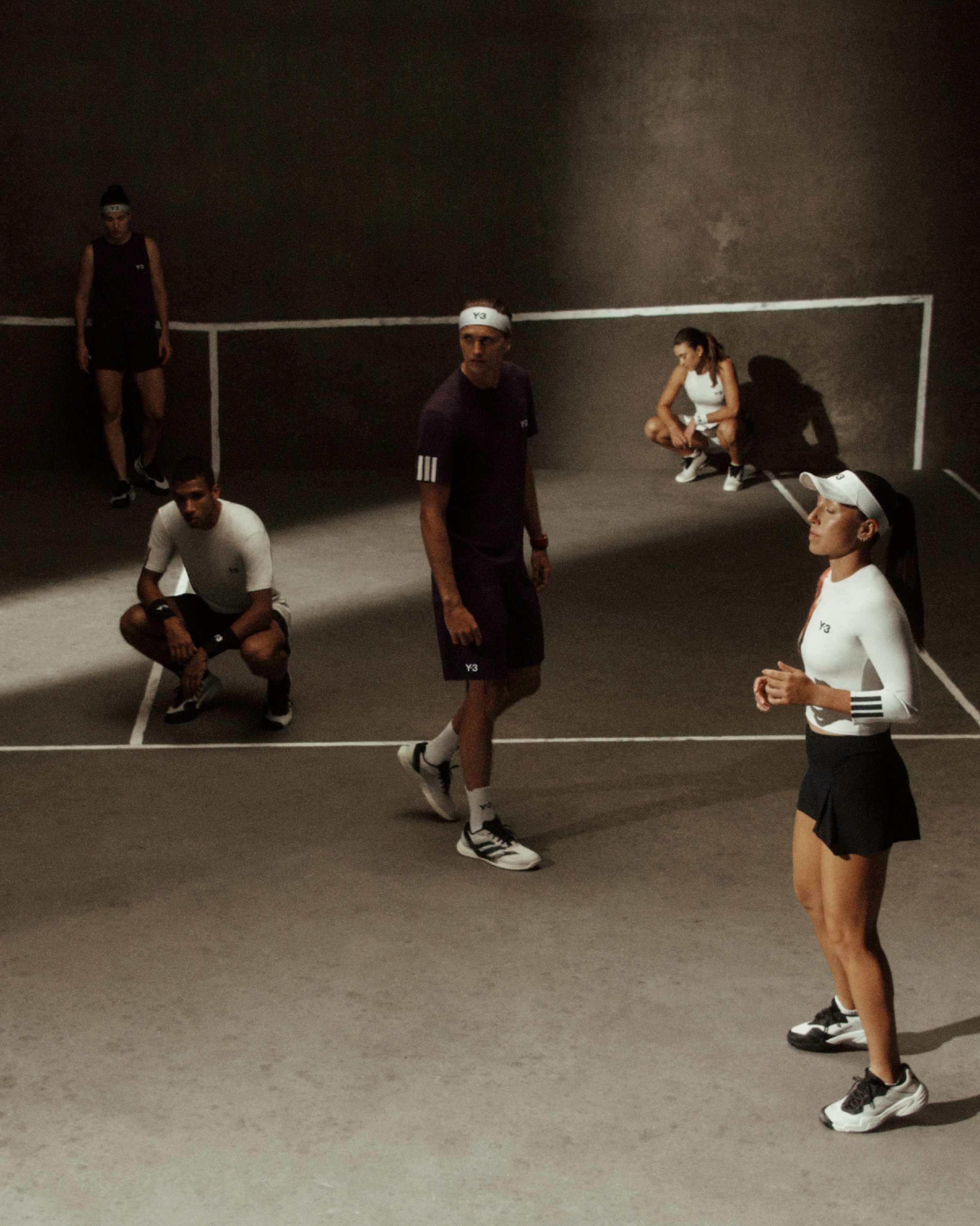 y3 tennis collection debut