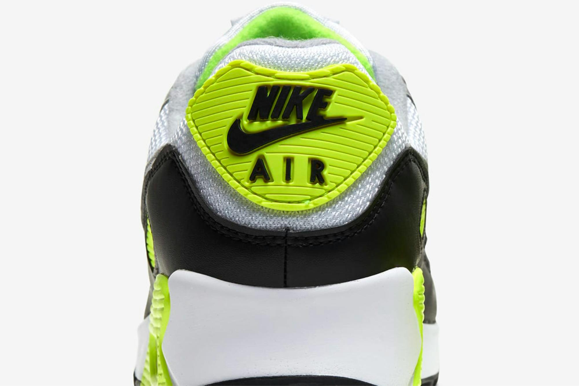 nike air max 90 black neon