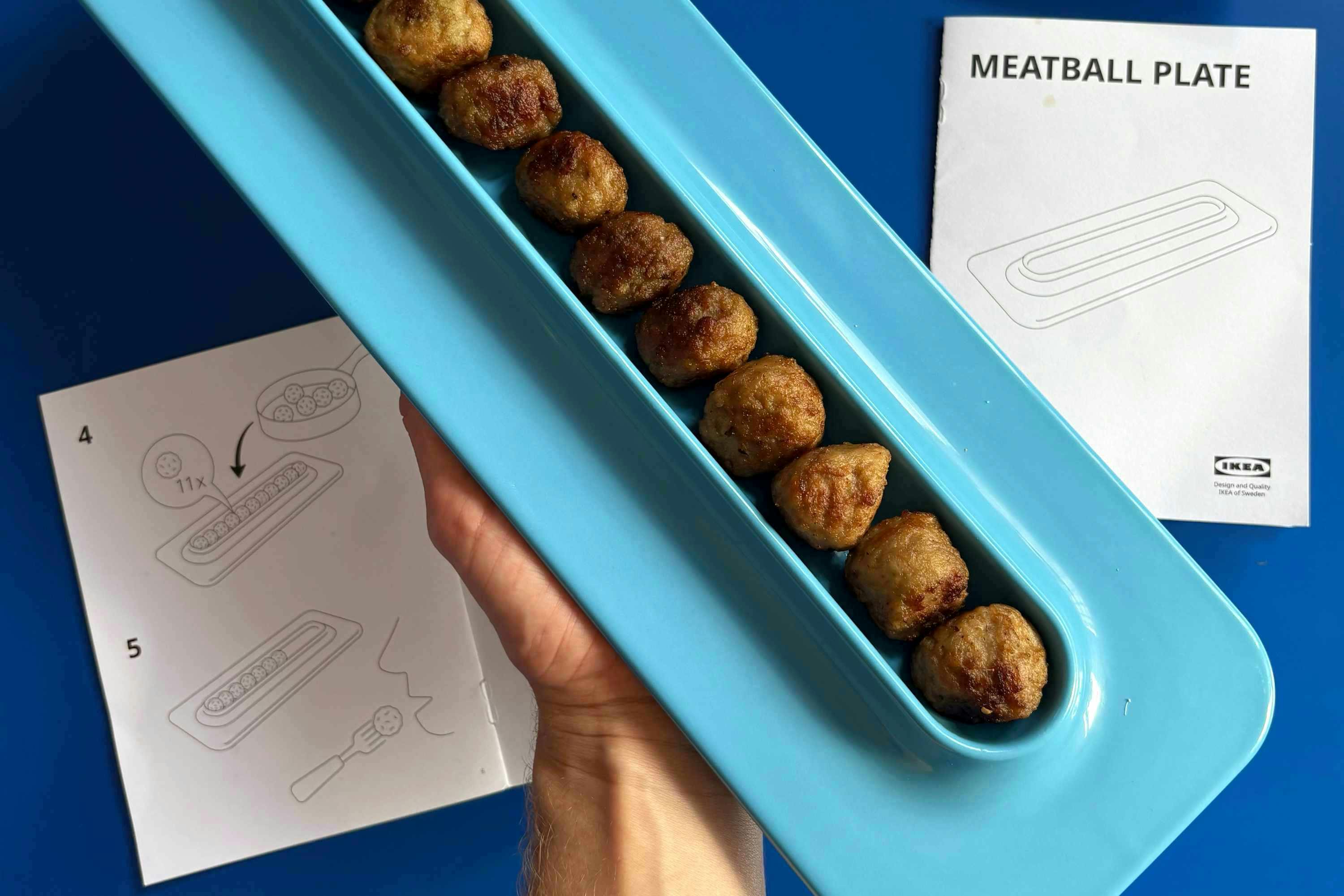ikea gustaf westman meatball plate collab