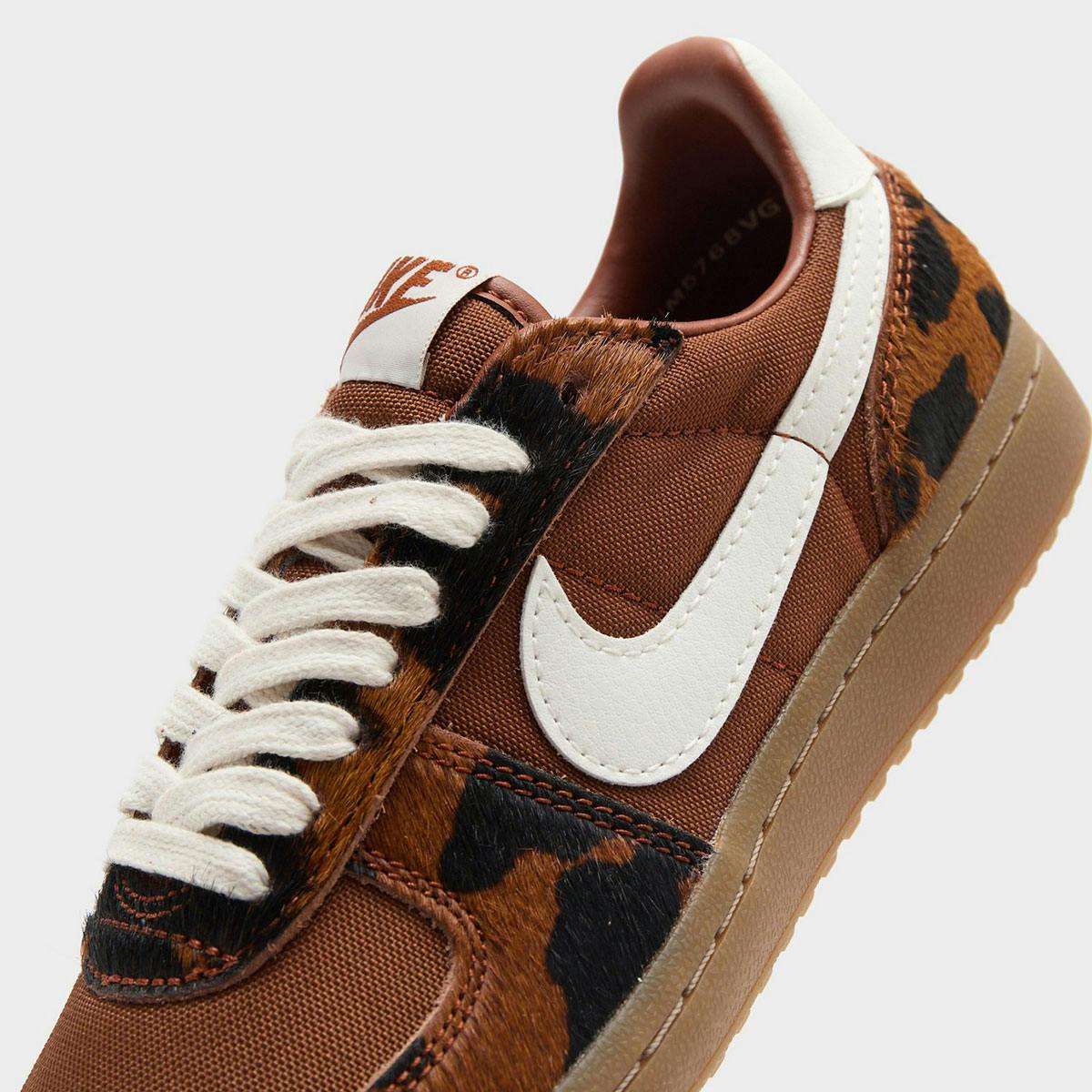 nike field general cow print cinnamon