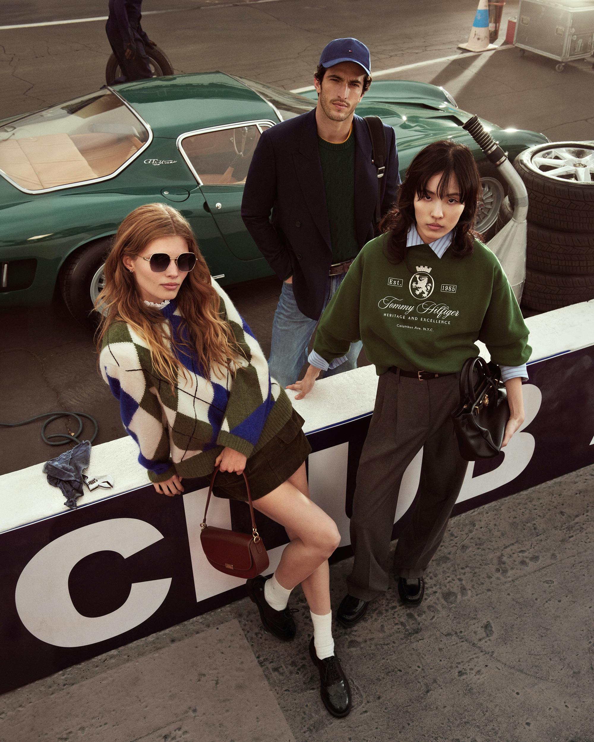 Tommy Hilfiger Racing Club campaign