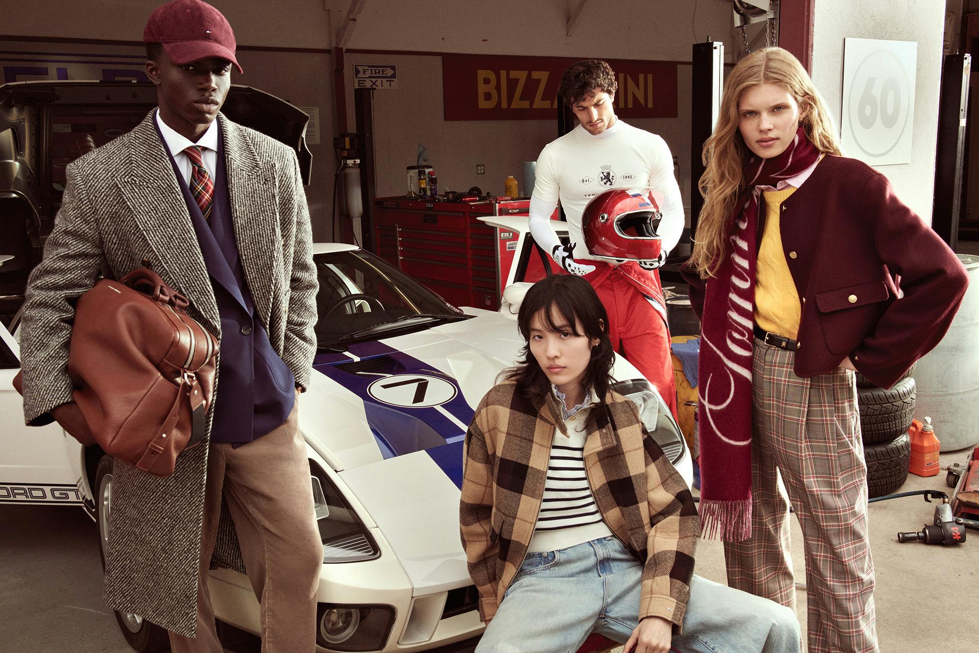 Tommy Hilfiger Racing Club campaign