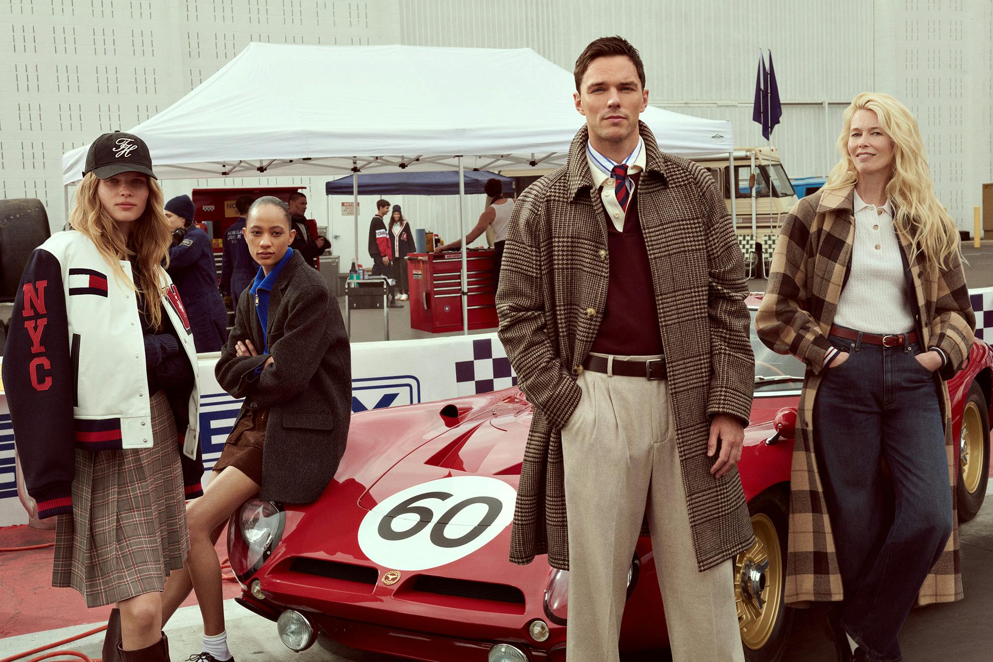 Tommy Hilfiger Racing Club campaign