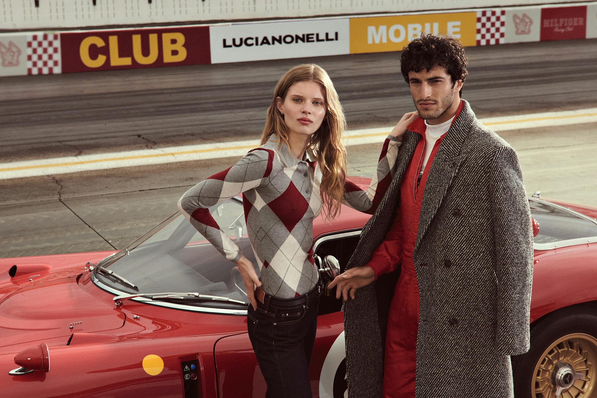 Tommy Hilfiger Racing Club campaign