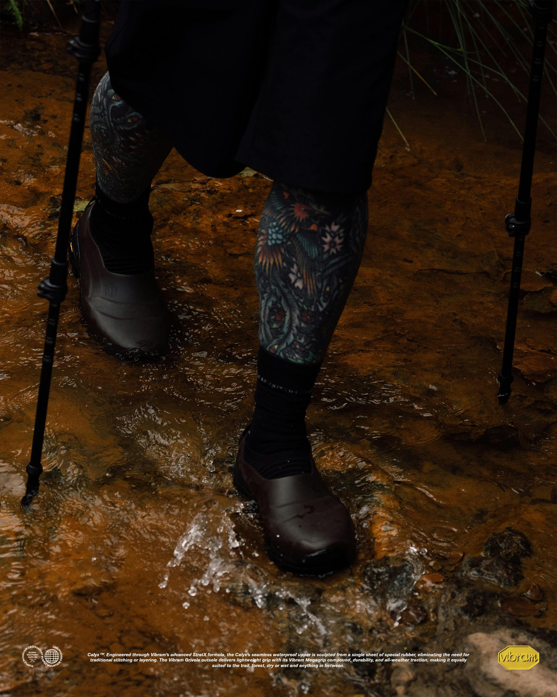 Purple Mountain Observatory Calyx Shoe, Vibram, interview