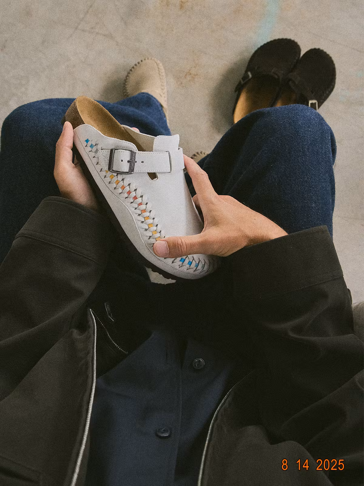 Kith braided clog slip-on