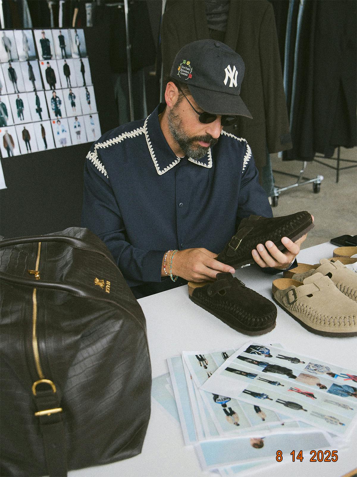 Kith braided clog slip-on