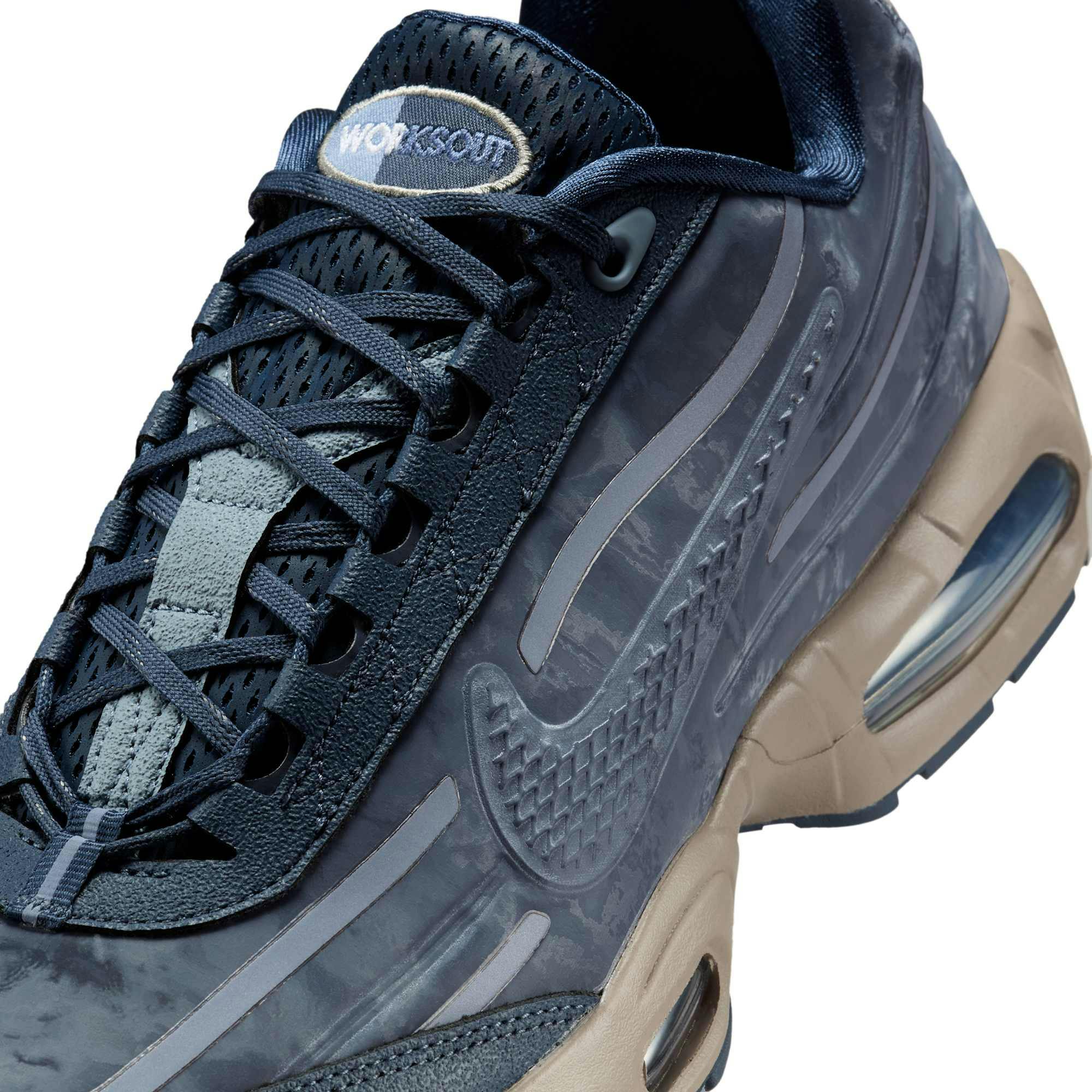 worksout nike air max 95 thunder blue
