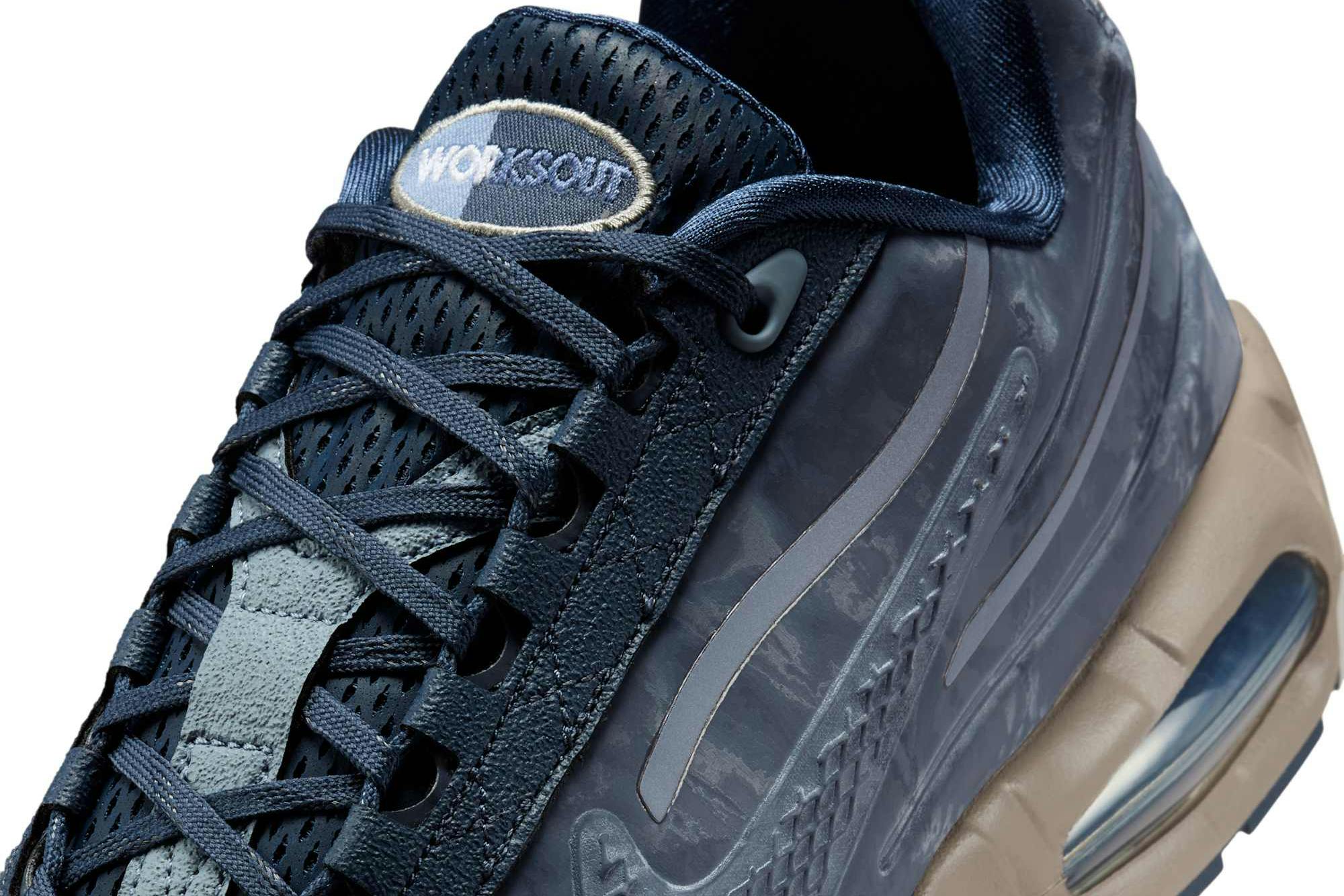 worksout nike air max 95 thunder blue