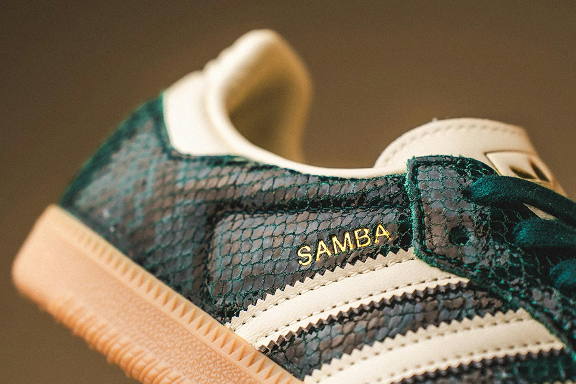 adidas samba snakeskin