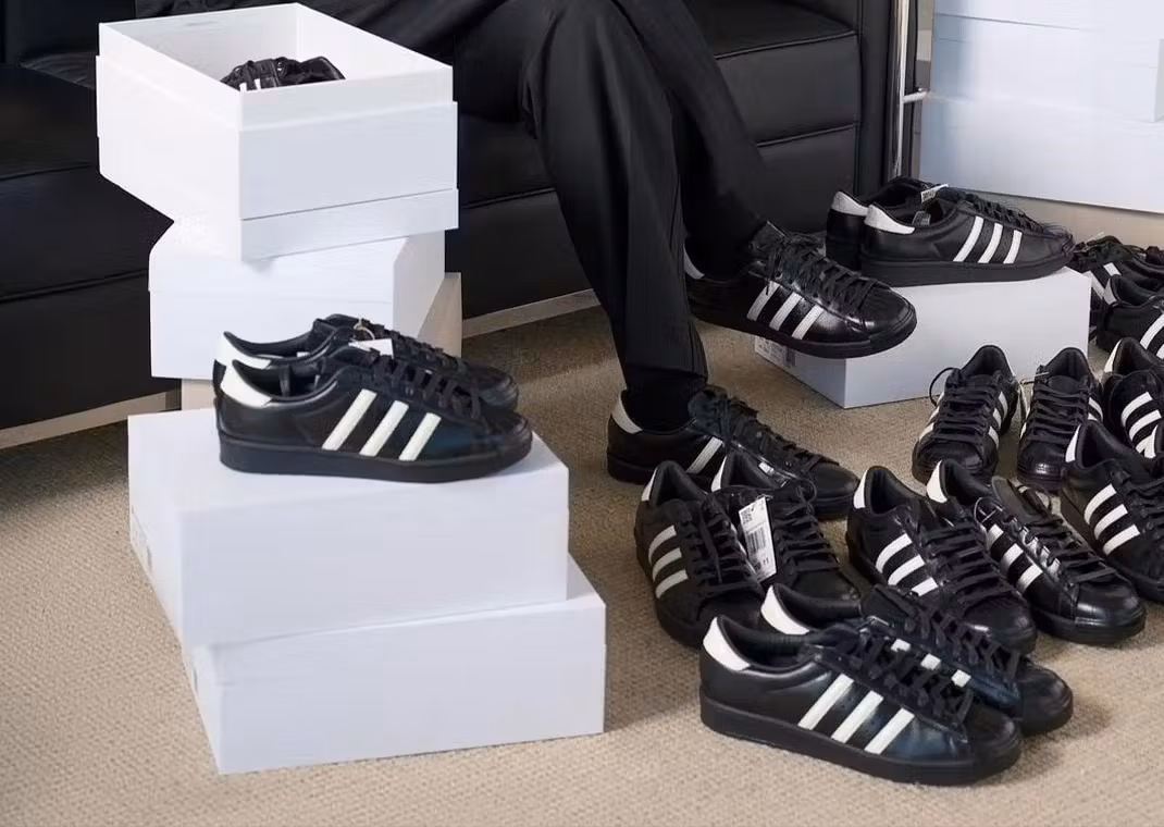 KITH adidas, adidas black-tie, black tie adidas, Ronnie Fieg