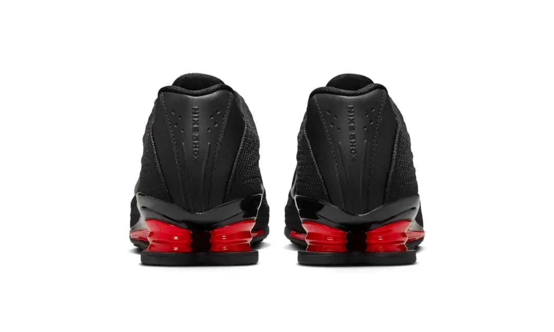 Nike Shox, Nike Red Black Shox, Nike Shox, Nike Y2k shox sneaker, Nike sneaker with shox