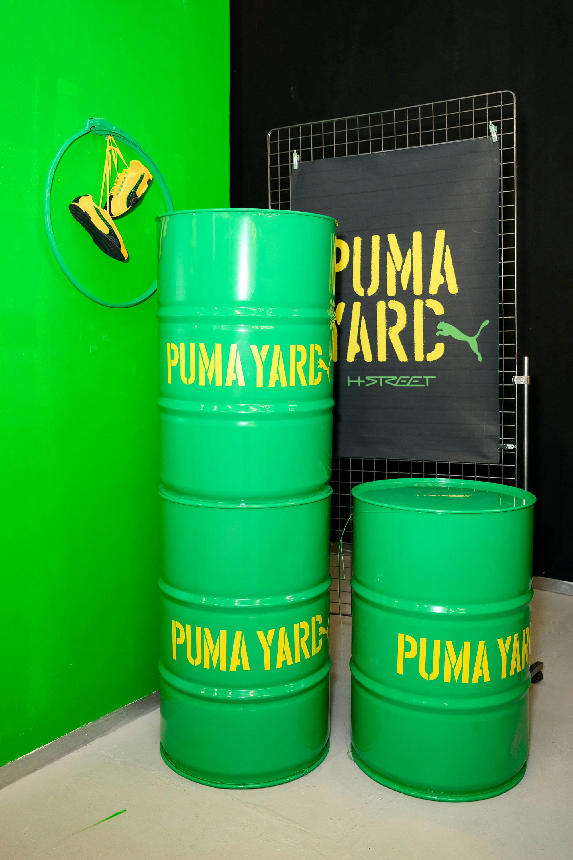 PUMA H-Street Jamaican colorway at Notting Hill Carnival