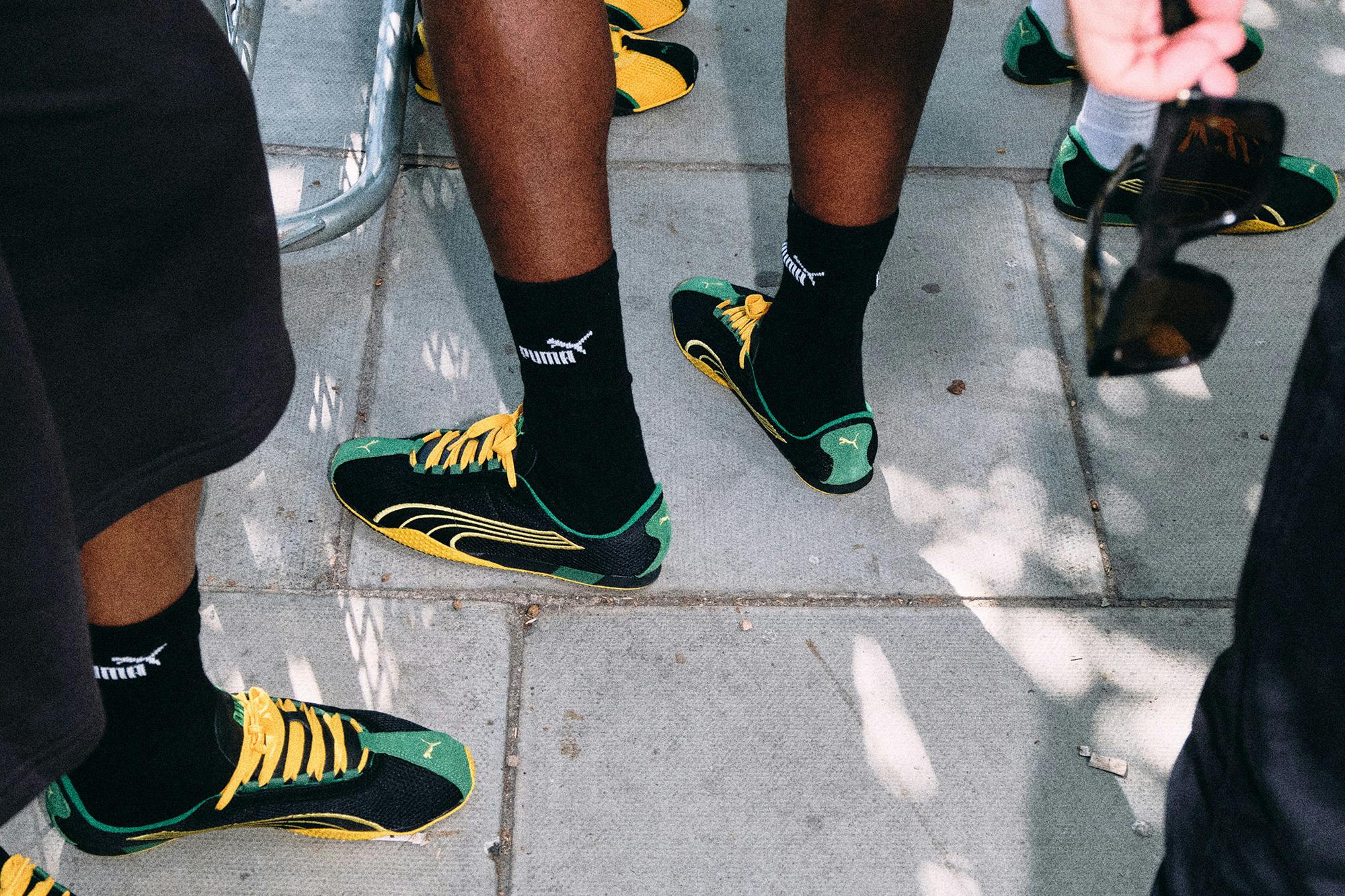 PUMA H-Street Jamaican colorway at Notting Hill Carnival